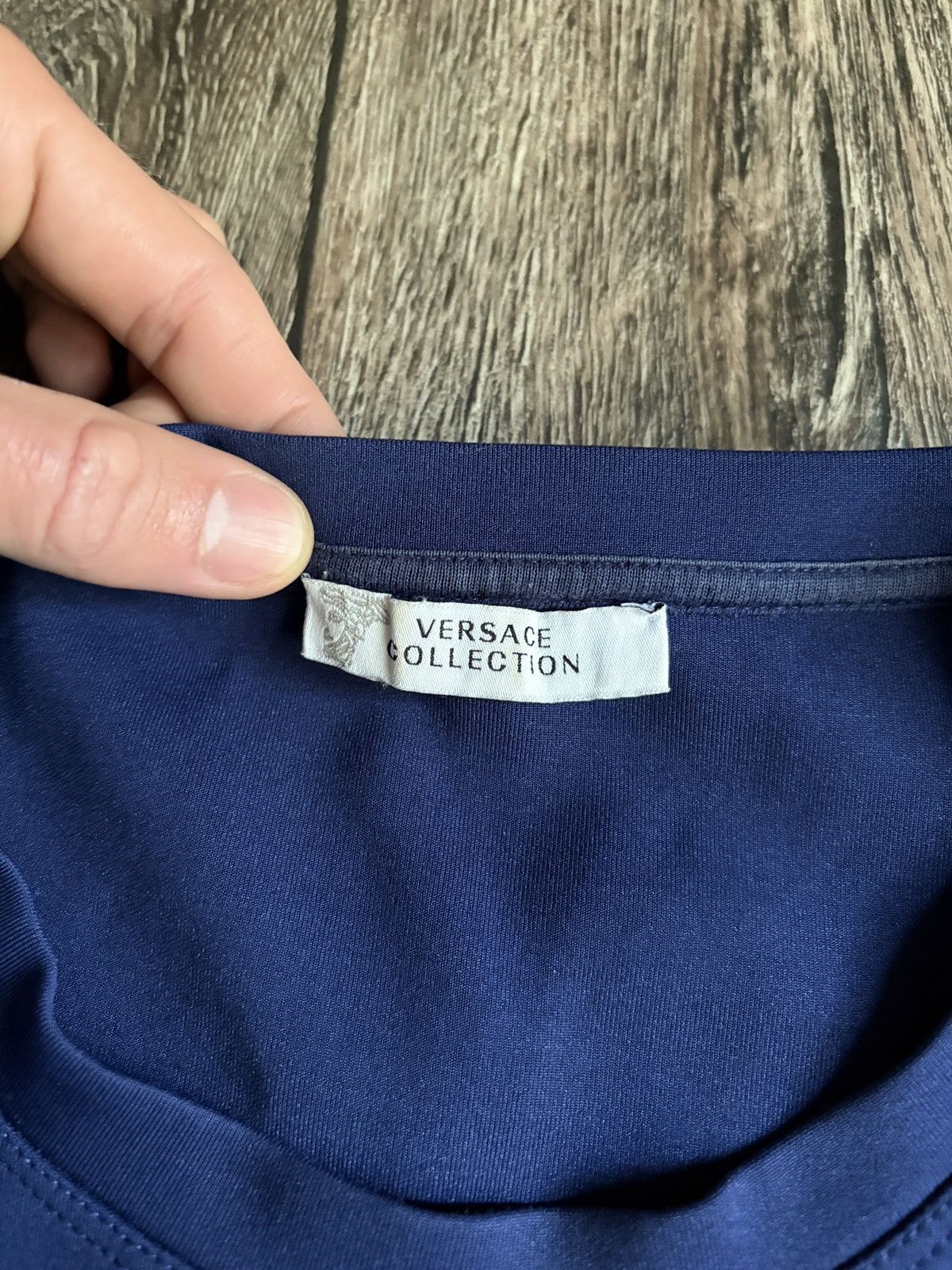 Versace Versace Collection Silk Tie Logo Sweatshirt Size US M / EU 48-50 / 2 - 3 Thumbnail