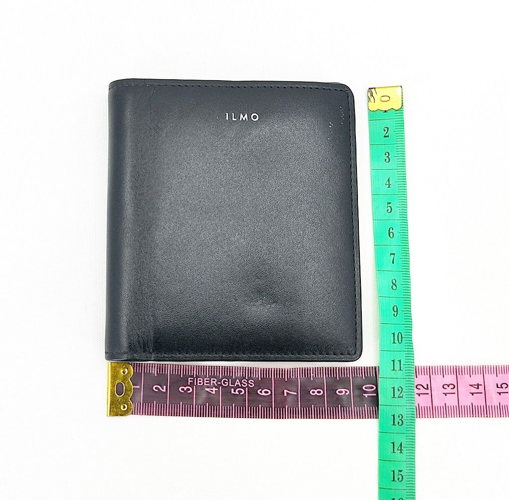 Leather ILMO full leather bi-fold two tone wallet Size ONE SIZE - 10 Thumbnail