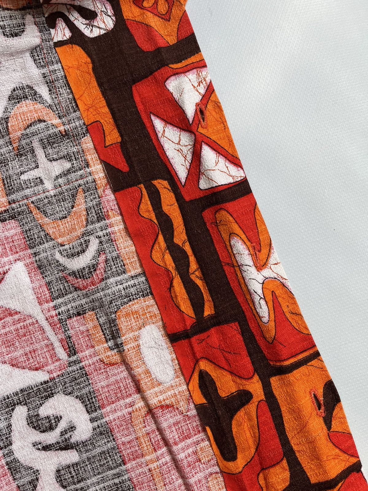 Sears Vintage 60s Sears Kings Road Orange Hawaiian Button Up Shirt Size US M / EU 48-50 / 2 - 20 Thumbnail