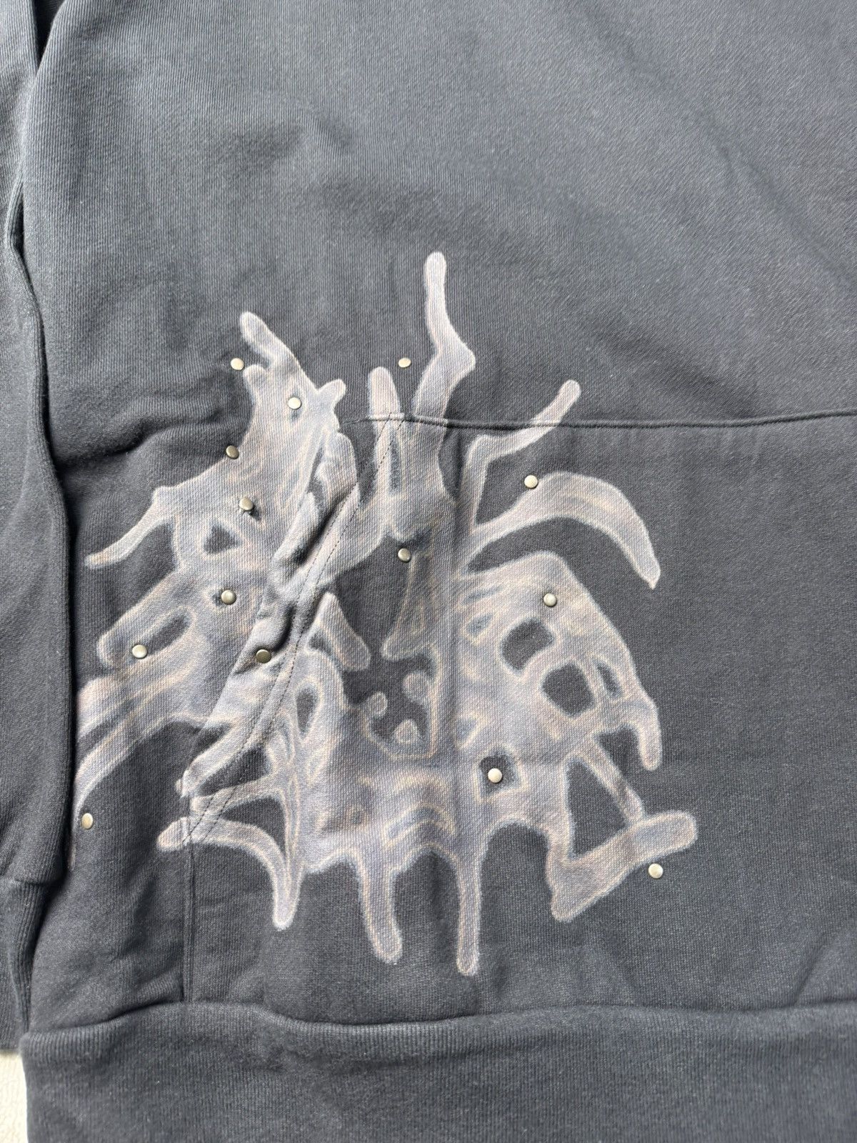 Travis Scott Studded pullover hoodie Size US XL / EU 56 / 4 - 4 Thumbnail