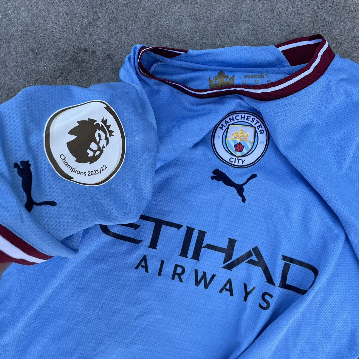 Puma Manchester City Puma Haaland Jersey 9 Size US M / EU 48-50 / 2 - 3 Thumbnail