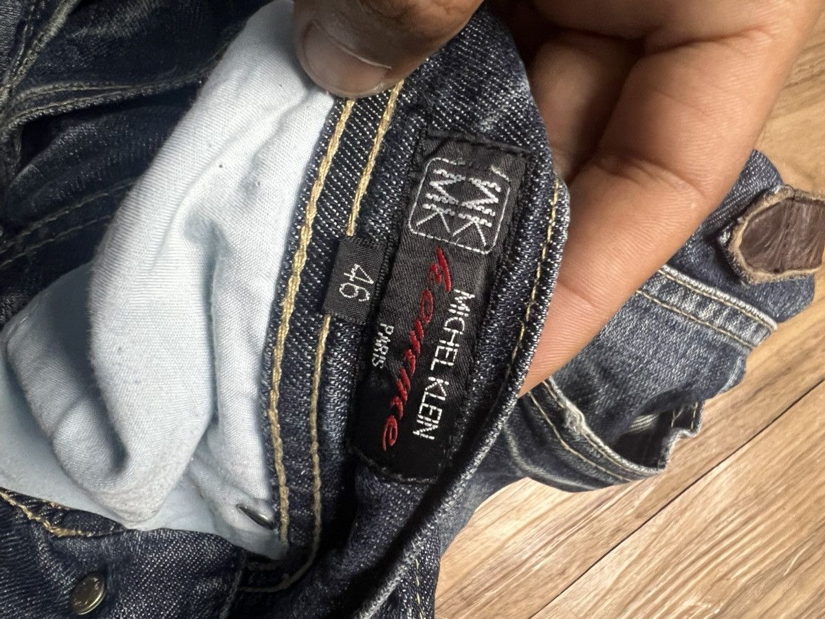 Michel Klein Archive Michel Klein Homme Cyber Grunge Y2K Flare Denim (43) Size US 31 - 8 Thumbnail