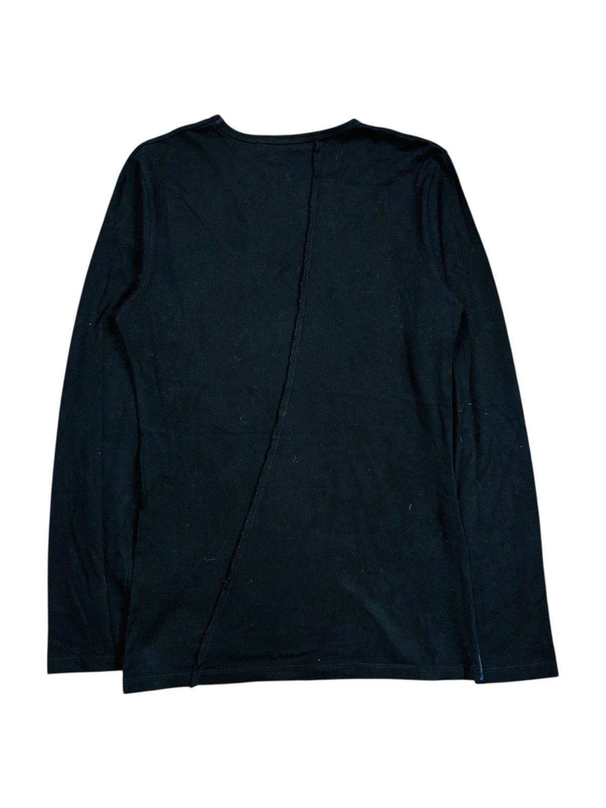 Le Grande Bleu (L.G.B.) 2000s Fuga - Vkei Style Printed Face V-neck LS Size US M / EU 48-50 / 2 - 2 Thumbnail