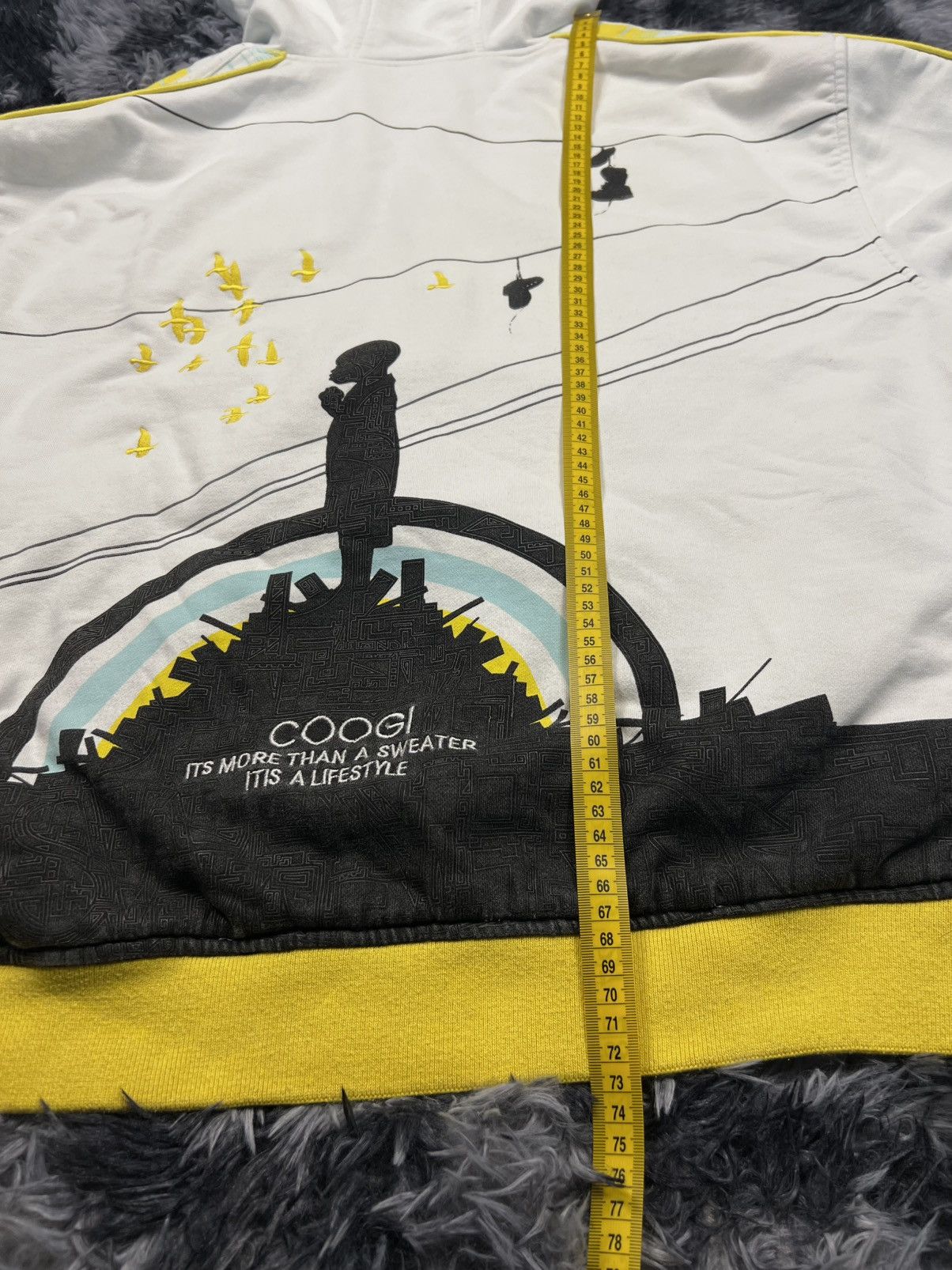 Coogi Vintage COOGI Full Zip Hoodie Graphic hip hop y2k Back Print Size US XL / EU 56 / 4 - 11 Thumbnail