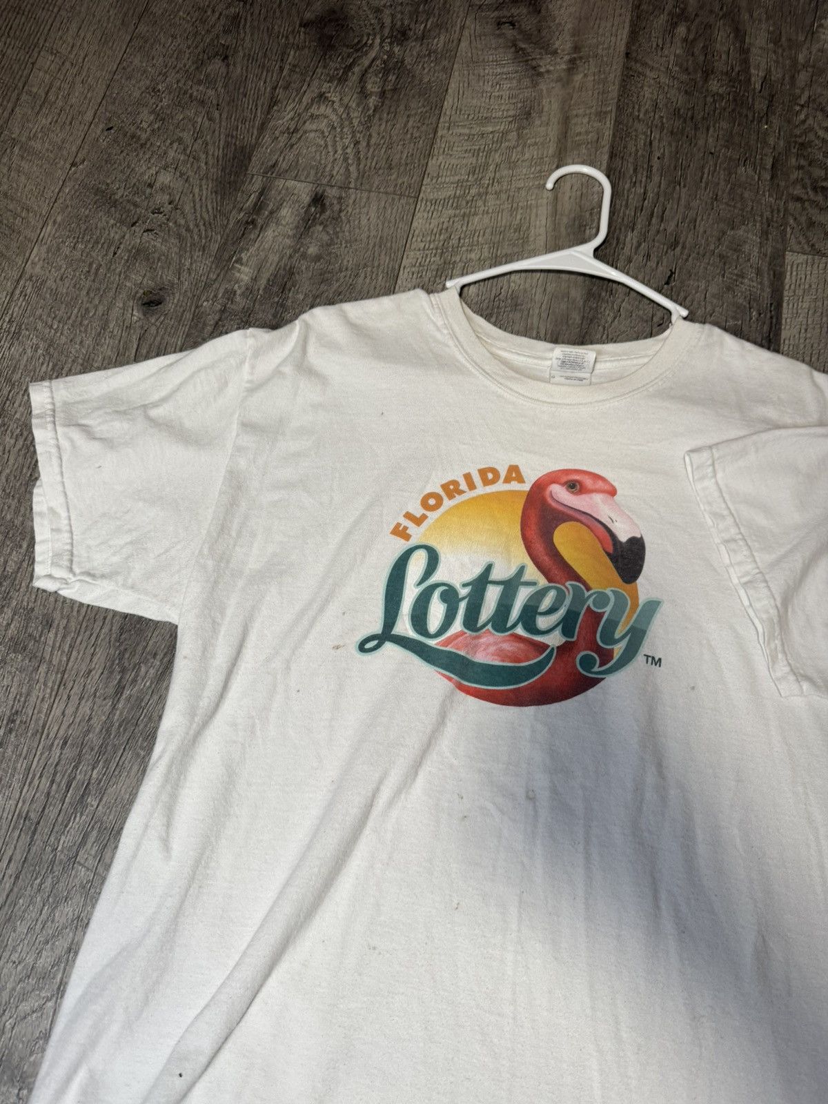 Vintage Vintage Florida Lottery Tee Size US L / EU 52-54 / 3 - 2 Thumbnail