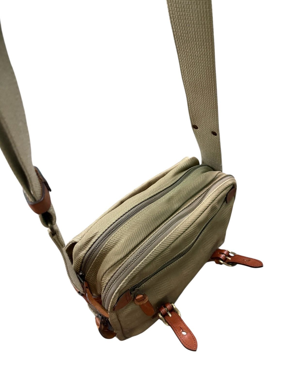 Japanese Brand RARE VINTAGE SILVER LAKE CLUB DUCK CANVAS CROSSBODY BAG Size ONE SIZE - 11 Thumbnail