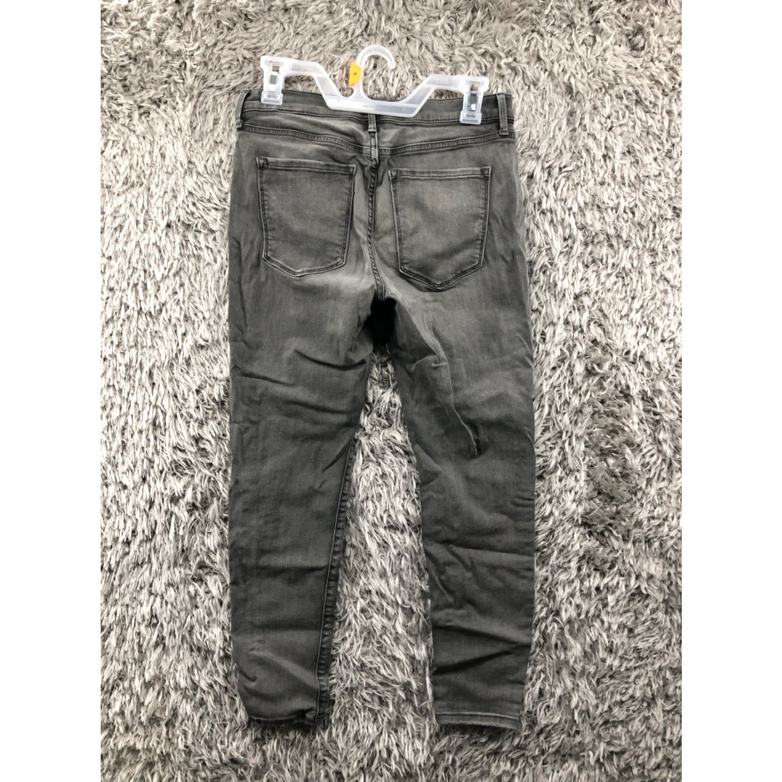 Banana Republic Banana Republic Jeans Skinny Size 28 Womens Mid Rise Dark Gray Denim Size 28" / US 6 / IT 42 - 5 Thumbnail