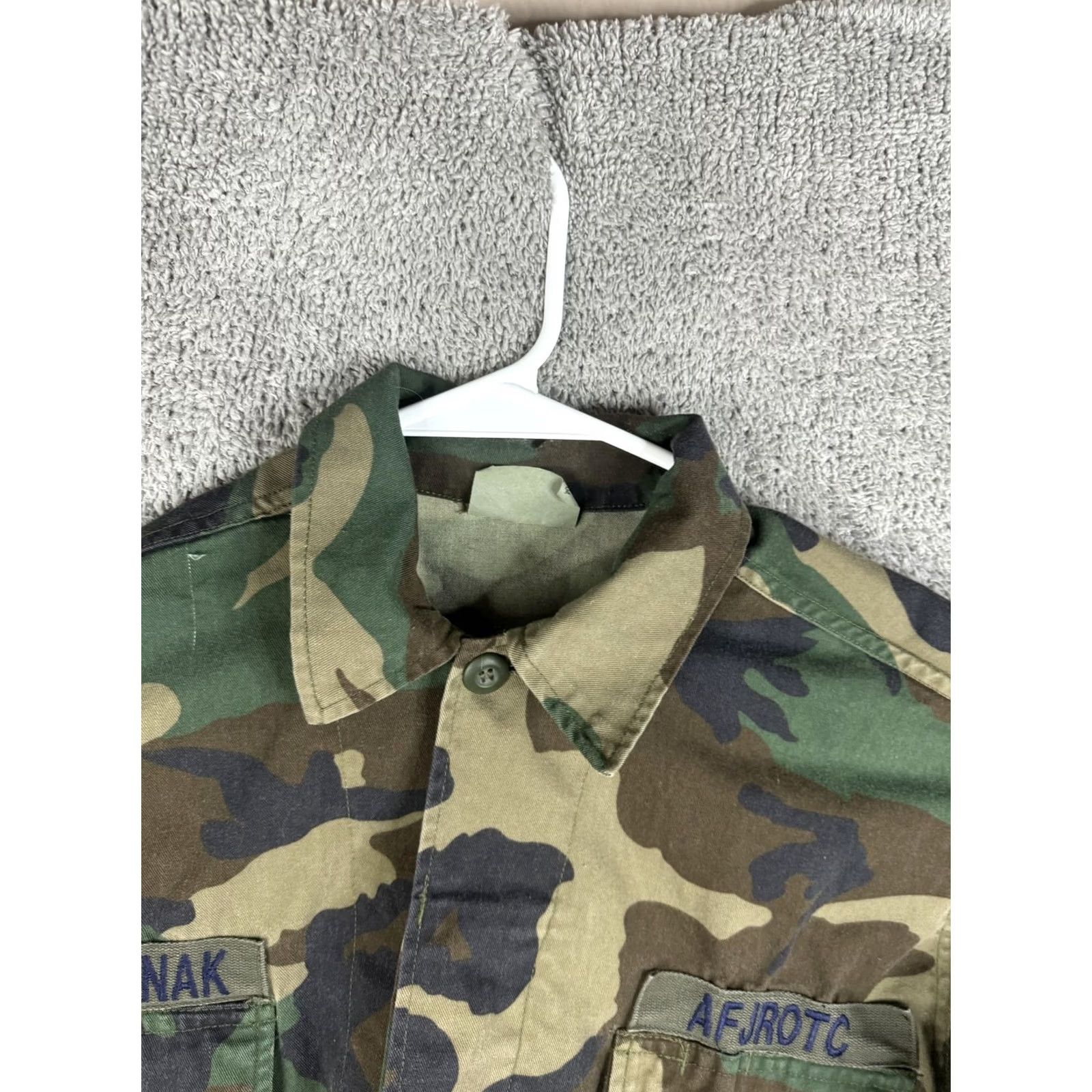 Vintage VINTAGE Military BDU Jacket Mens M Woodland Camo Combat Field Coat Uniform Shirt? Size US M / EU 48-50 / 2 - 6 Thumbnail