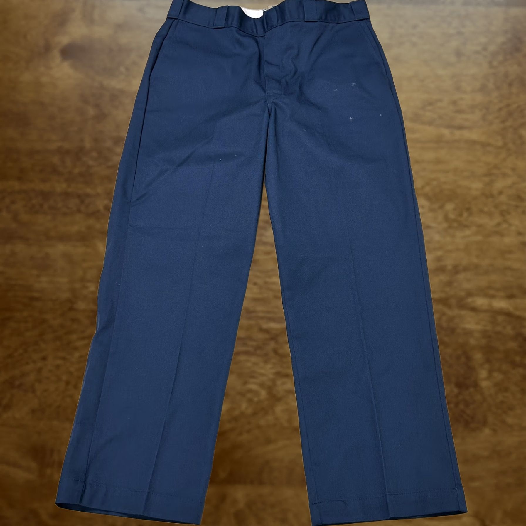 Dickies Dickies Pants Mens 36x29 Blue Chino Straight Leg Classic Fit Workwear Twill Size US 36 / EU 52 - 1 Thumbnail