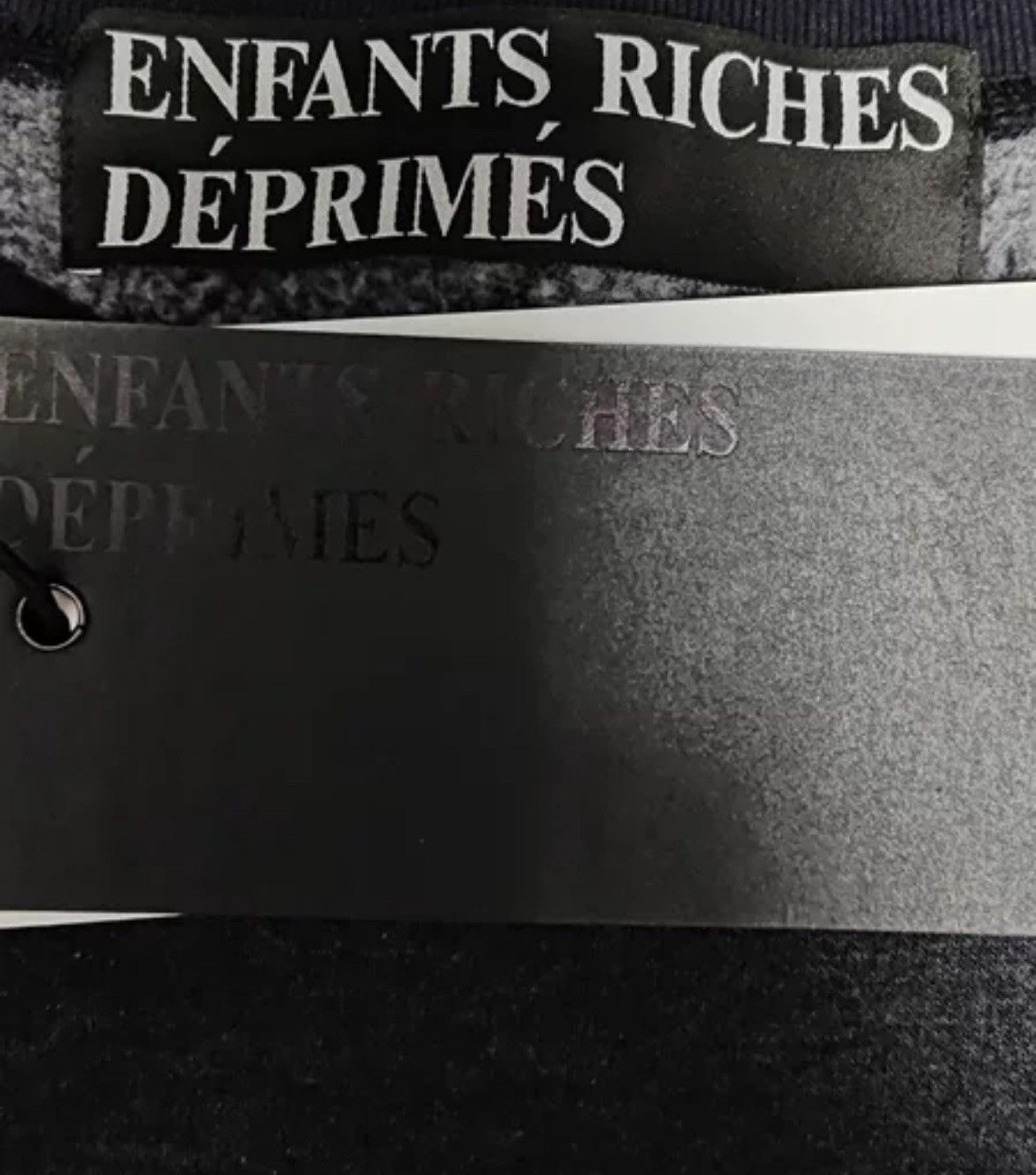 Enfants Riches Deprimes Enfants Riches Deporimes slogan sleeved sweatshirt Size US XL / EU 56 / 4 - 4 Thumbnail