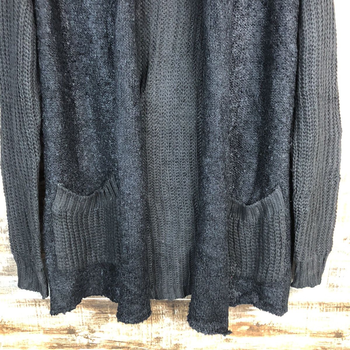 Japanese Brand Japanese Brand Black Cardigan Knitwear #A1688 Size US L / EU 52-54 / 3 - 6 Thumbnail