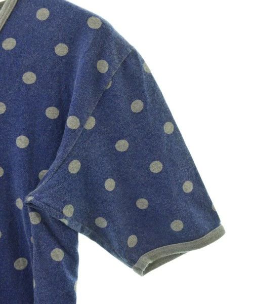 Comme des Garcons SHIRT T-Shirts Piping Hem Dots Cotton Crewneck Navy x Gray Size US M / EU 48-50 / 2 - 6 Thumbnail