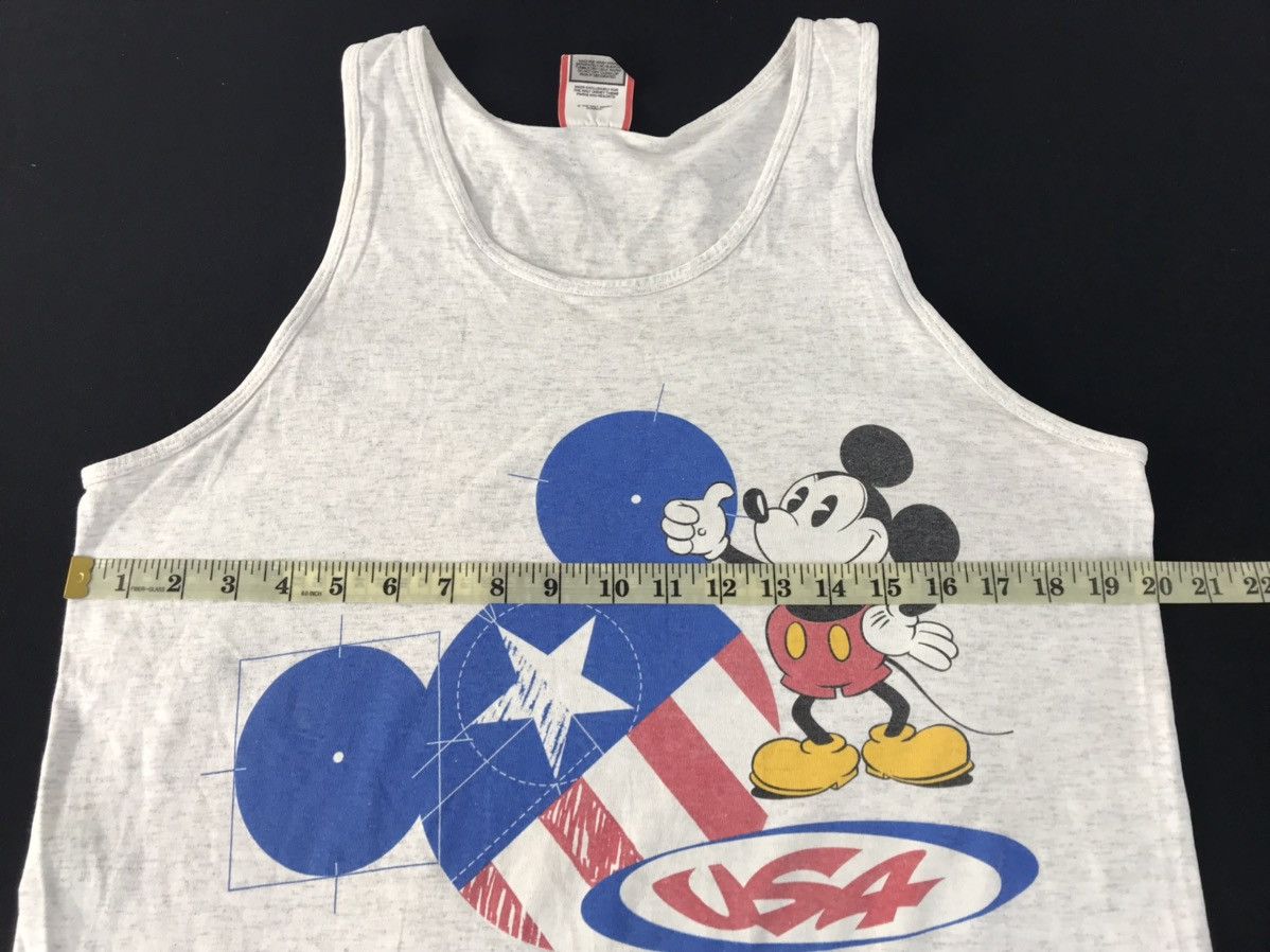 Disney 90s Walt Disney Mickey Mouse USA Flag Logo Printed Size US M / EU 48-50 / 2 - 7 Thumbnail