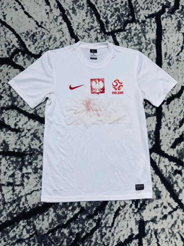 Nike Nike Polish National Football Team T-shirt, white, red, S Size US S / EU 44-46 / 1 - 1 Thumbnail