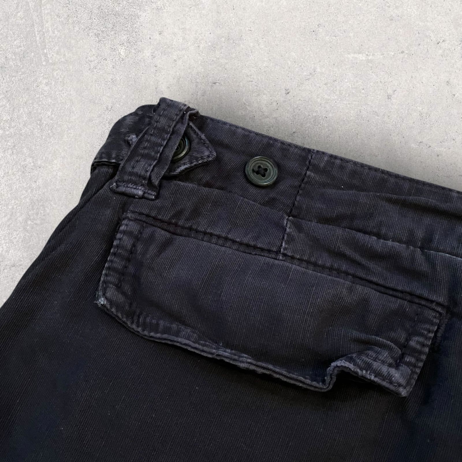 John Varvatos John Varvatos Flight Cargo Canvas Pants Army Grunge Punk Size US 31 - 8 Thumbnail