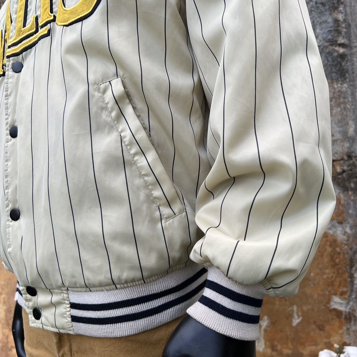Vintage Vintage Malts Reversible Varsity Jacket Spell out Big Logo Size US M / EU 48-50 / 2 - 14 Thumbnail