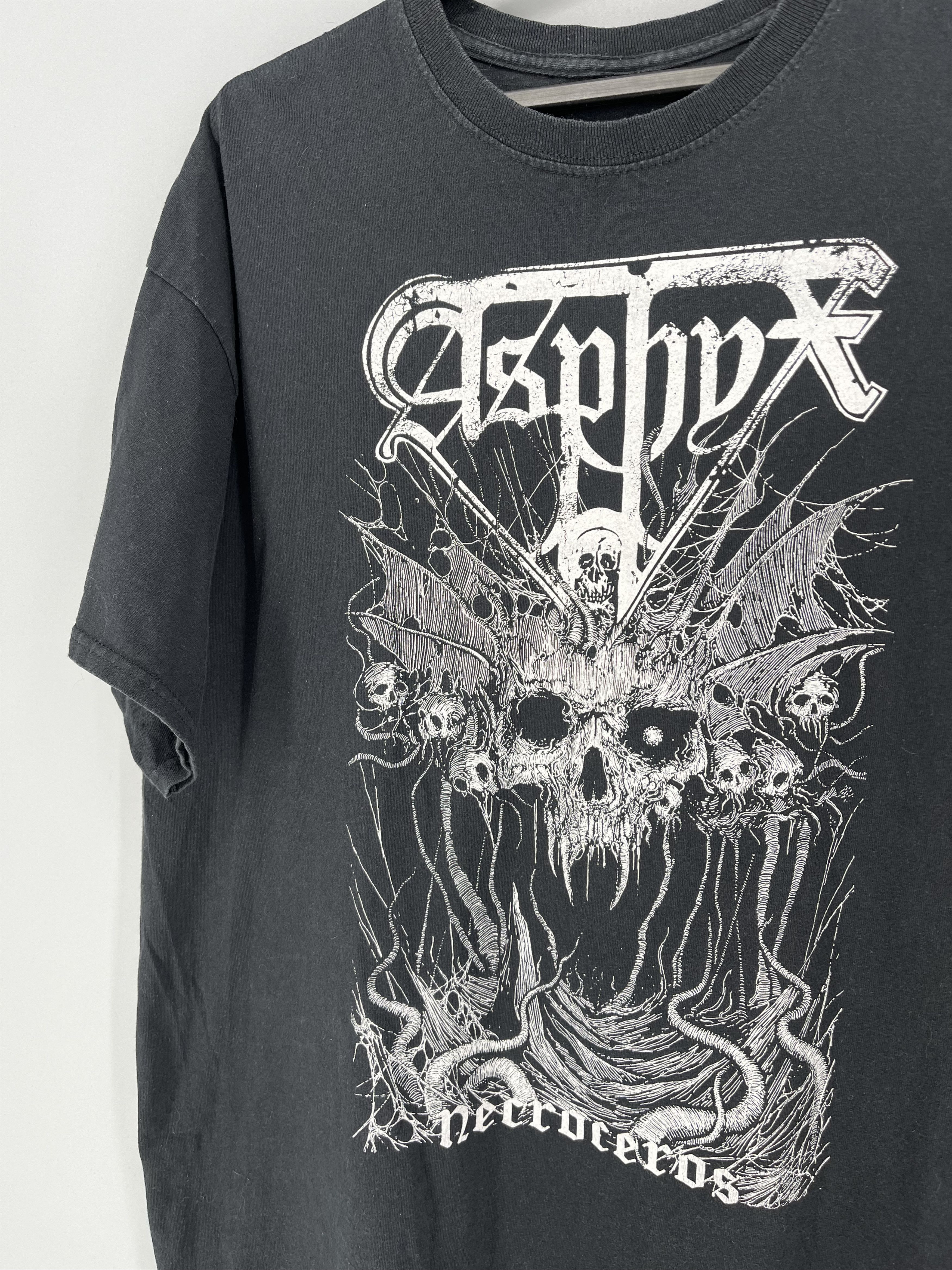 Band Tees Asphyx Crush the Cenotaph Death Metal Tee Size US M / EU 48-50 / 2 - 7 Thumbnail
