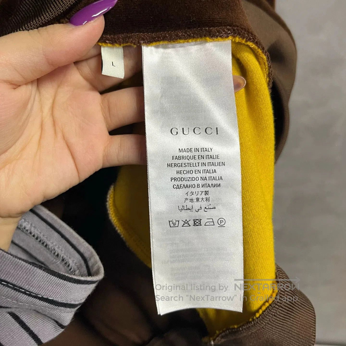 Gucci Gucci Brown Front Zip Logo Colorblock Jacket. Size US L / EU 52-54 / 3 - 4 Thumbnail