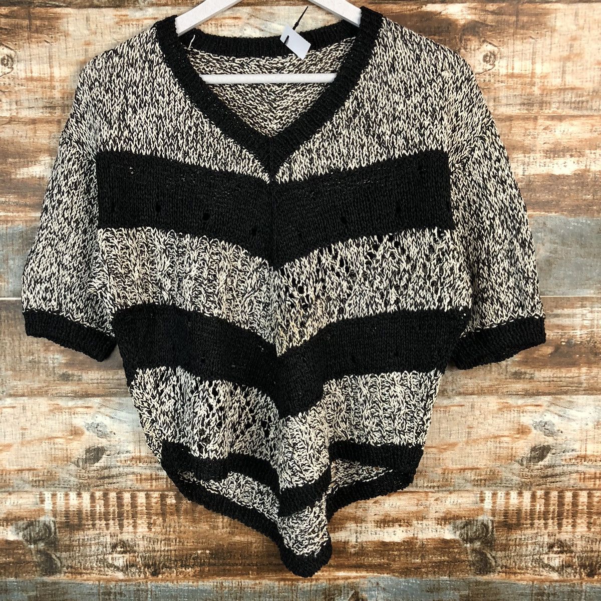 Homespun Knitwear × Japanese Brand Japanese Brand Grey Knitwear #A1667 Size M / US 6-8 / IT 42-44 - 3 Thumbnail