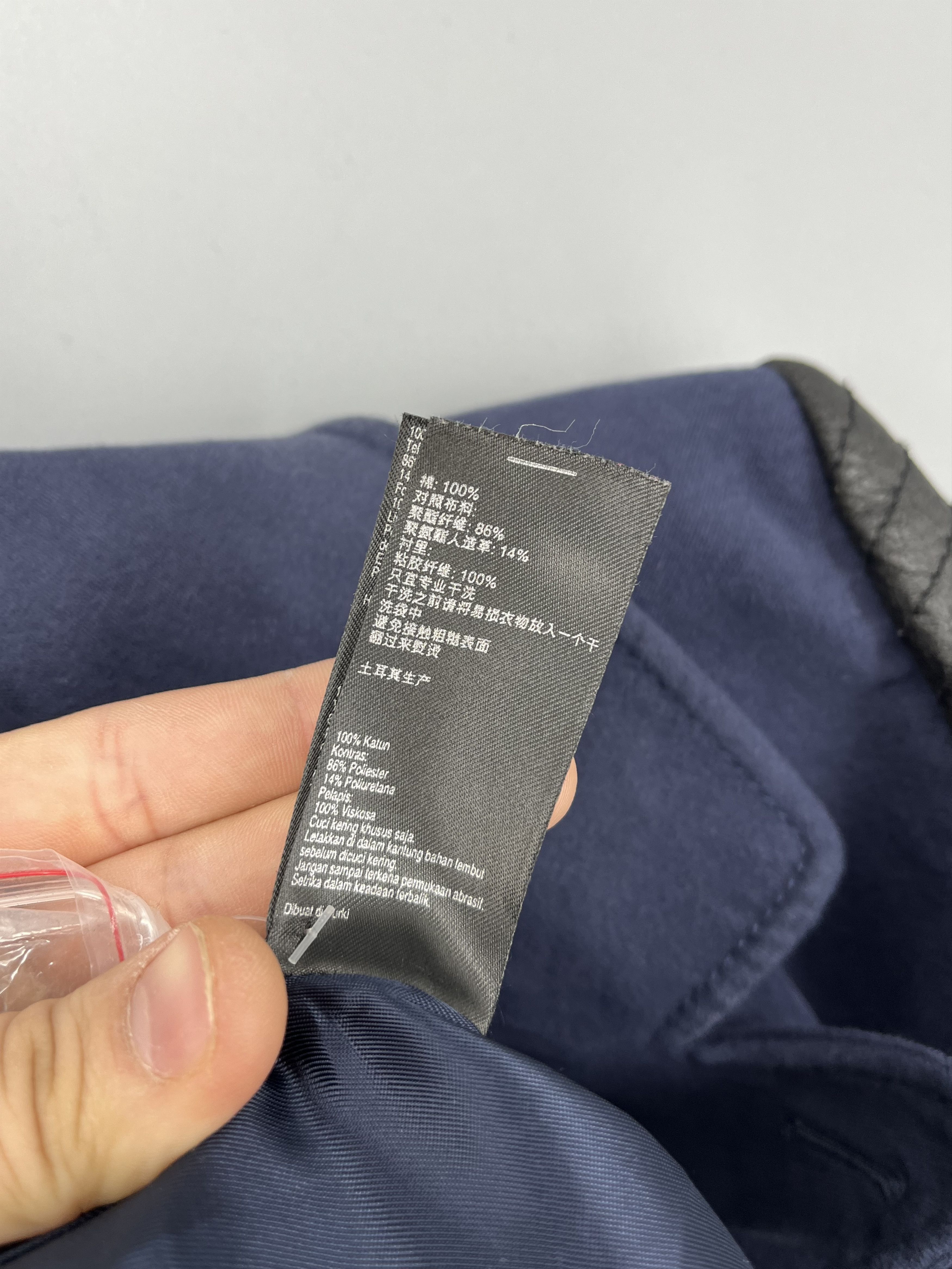 Karen Millen Women's 8 Double Breasted Navy Pea Coat