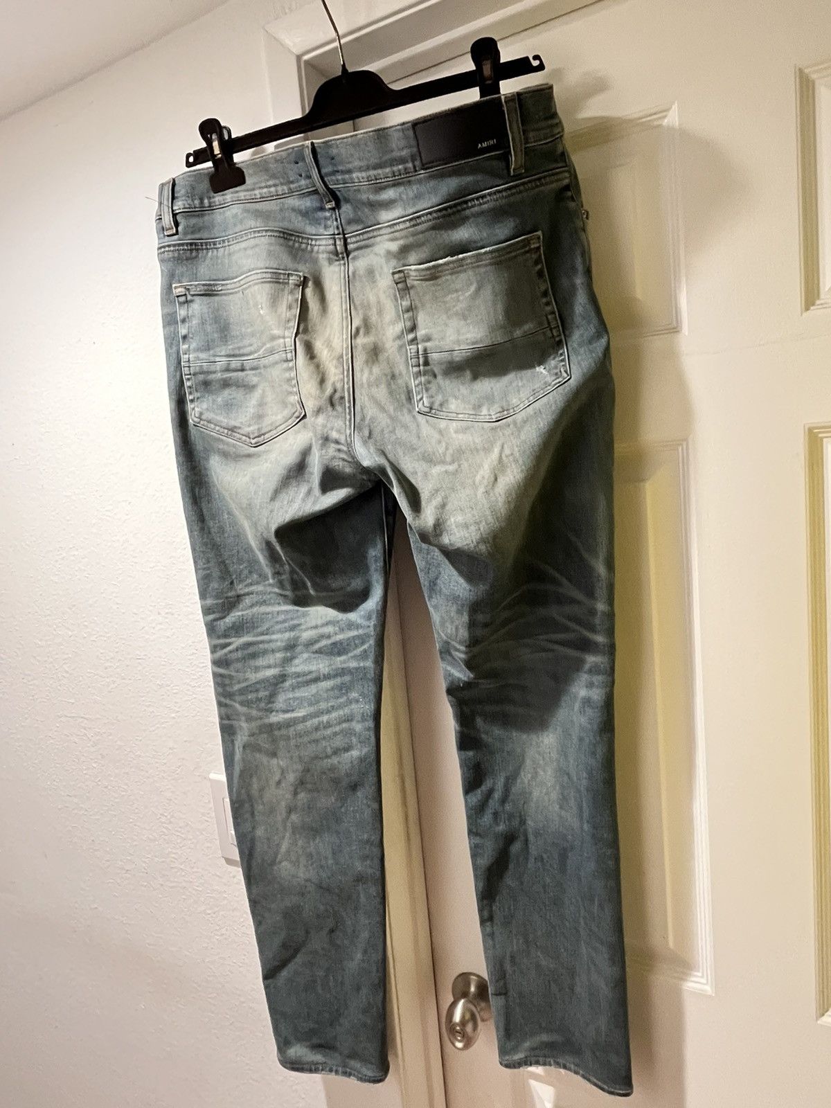 Amiri AUTHENTIC AMIRI JEANS DENIM PANTS RIPS AND RUFFLES MENS 38 Size US 38 / EU 54 - 9 Thumbnail