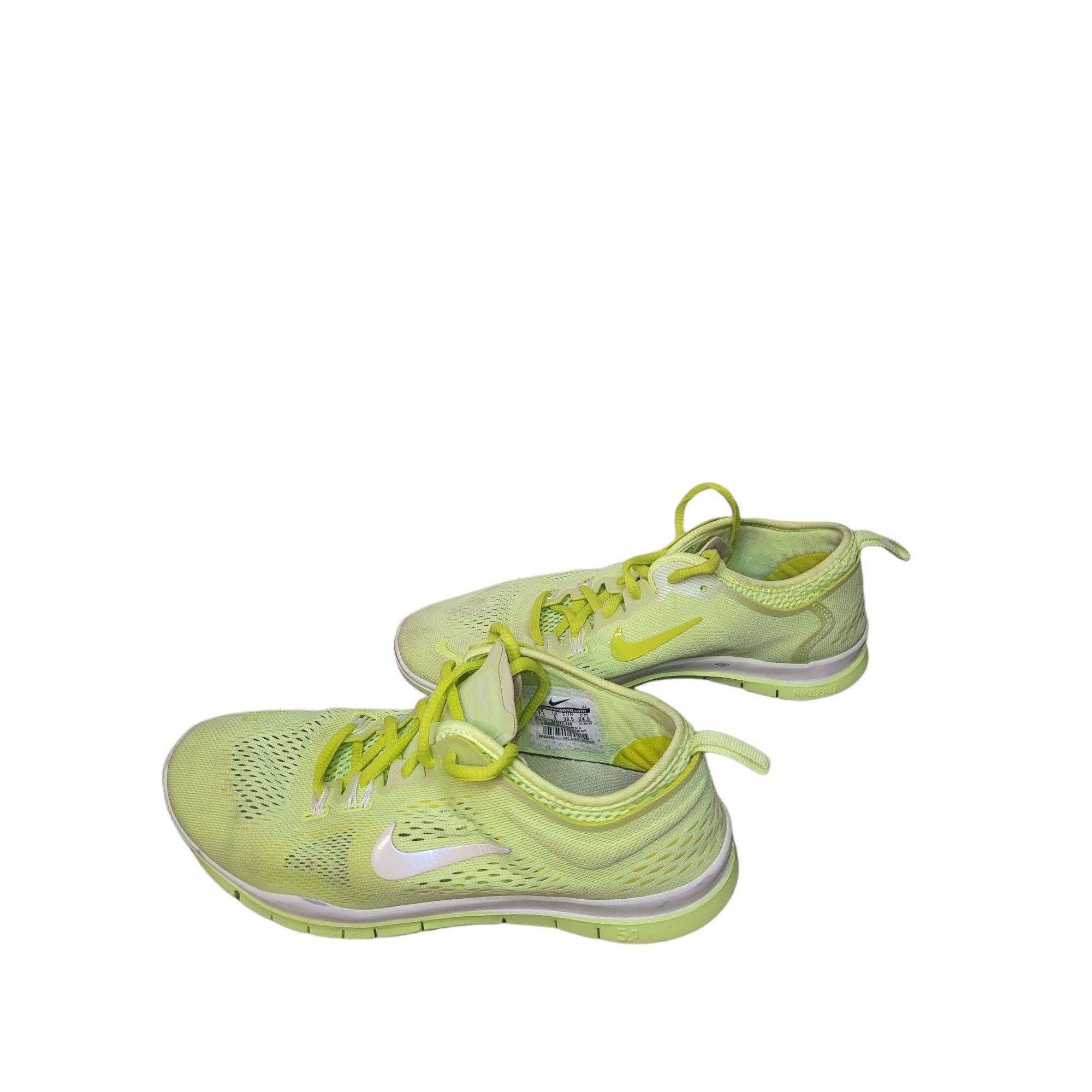 Nike Nike Women Free 5.0 Tr Fit 4 Breathe Shoes Sz 7.5 Green 6418 Size US 7.5 / IT 37.5 - 2 Thumbnail