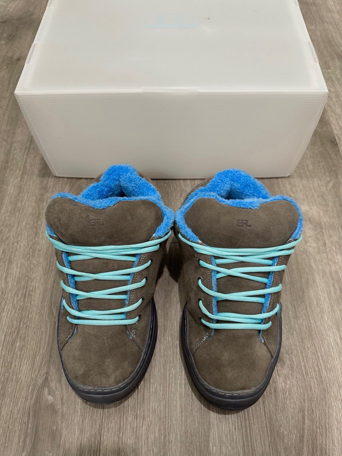 ERL ERL Vamp Sneakers Electric Grey | Grailed