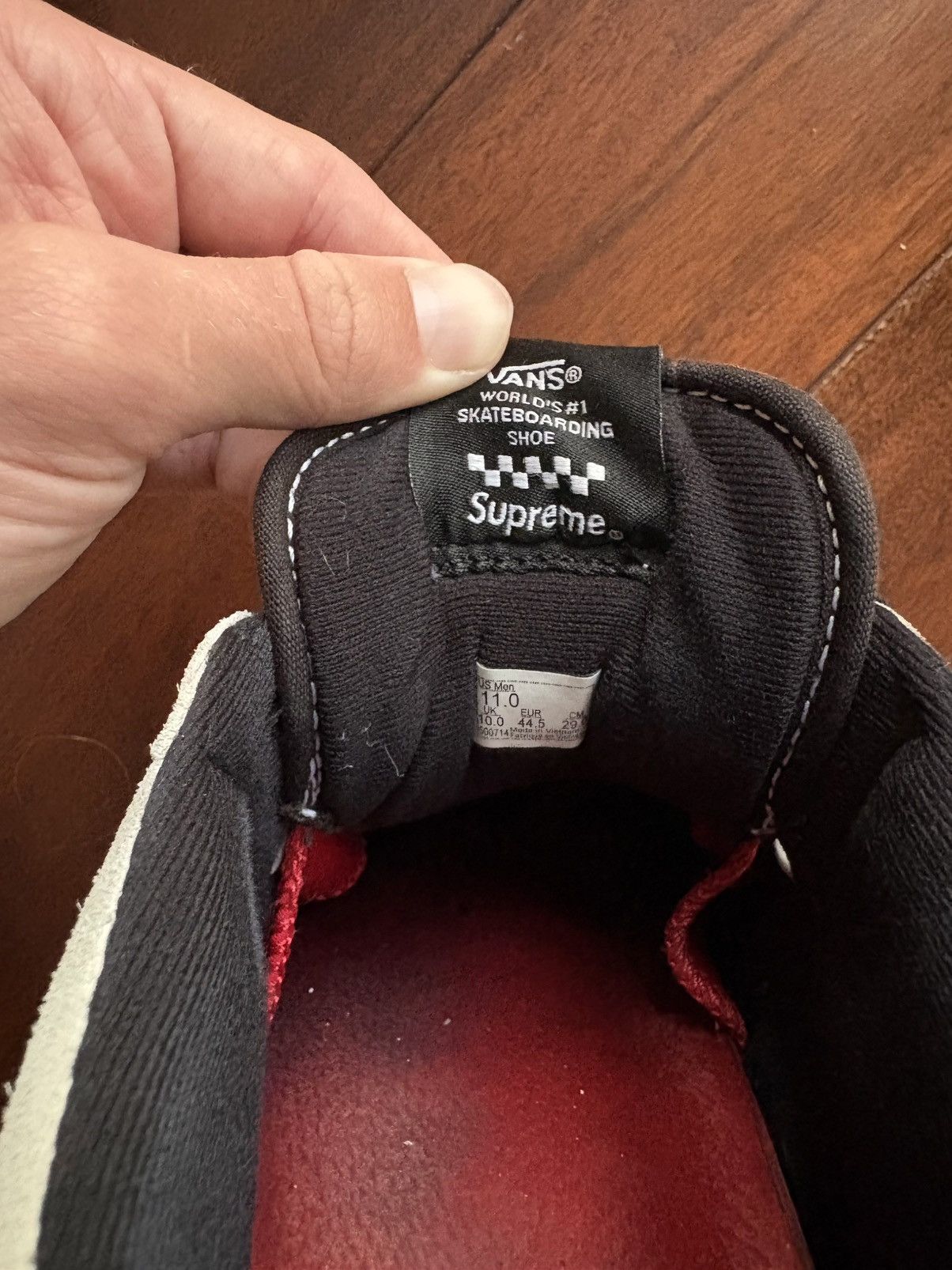 Supreme × Vans FW21 Supreme x Vans White HalfCab Size US 11 / EU 44 - 7 Thumbnail