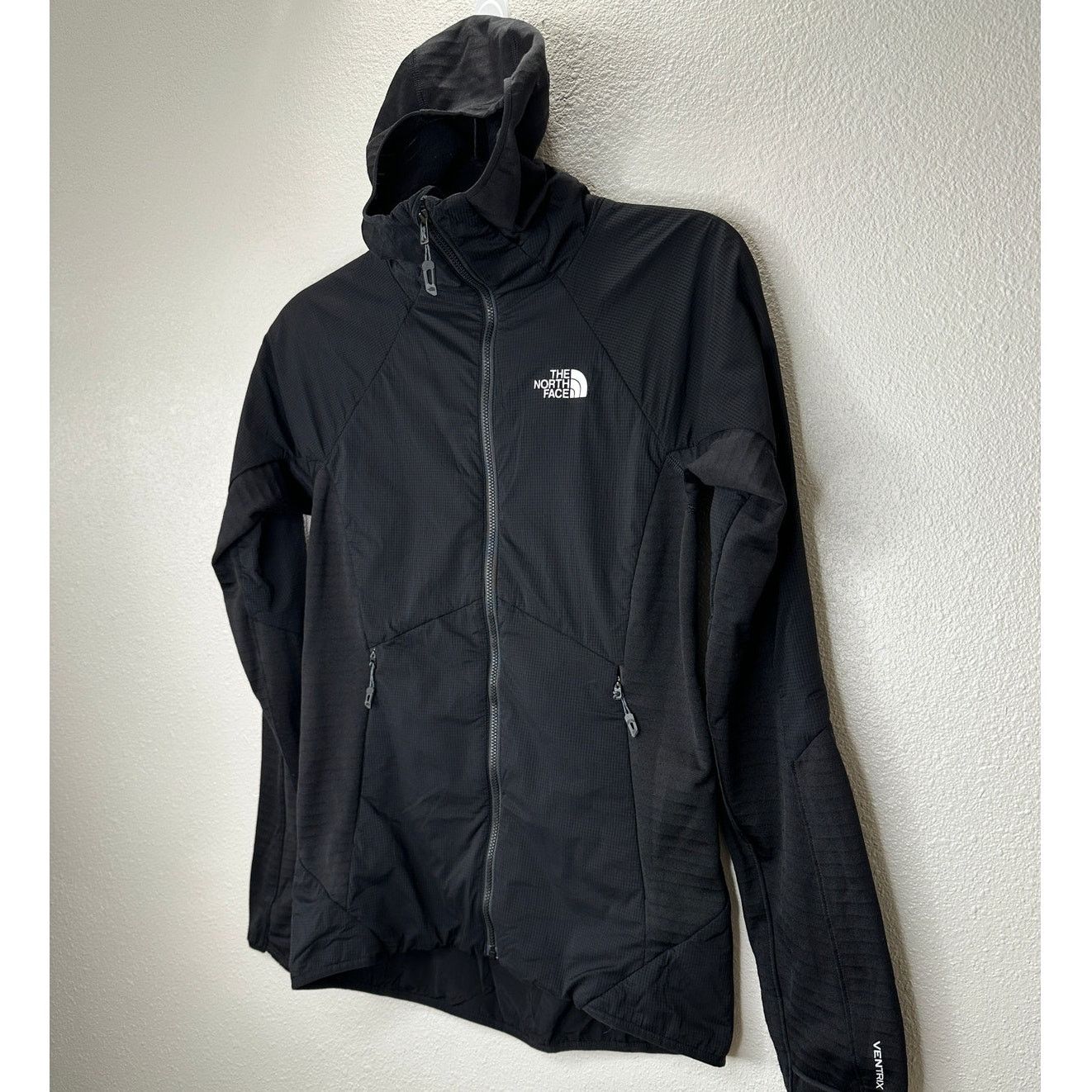 The North Face The North Face Black Long Sleeve Front Zip Hooded Jacket XS Size XS / US 0-2 / IT 36-38 - 3 Thumbnail