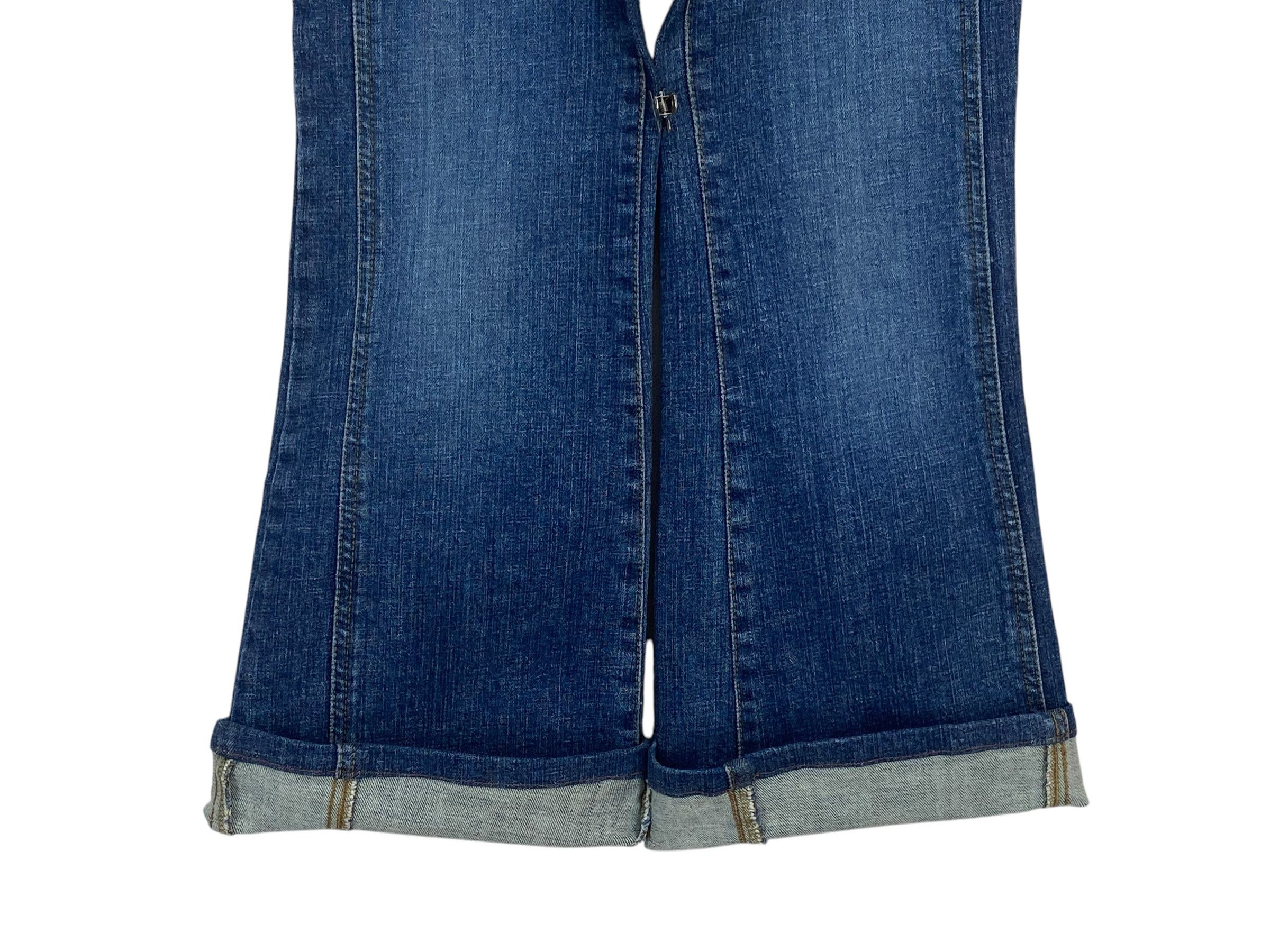 Other Bootcut Denim Jeans Beads Stud Embellished Flare Pants Size 26" / US 2 / IT 38 - 7 Thumbnail