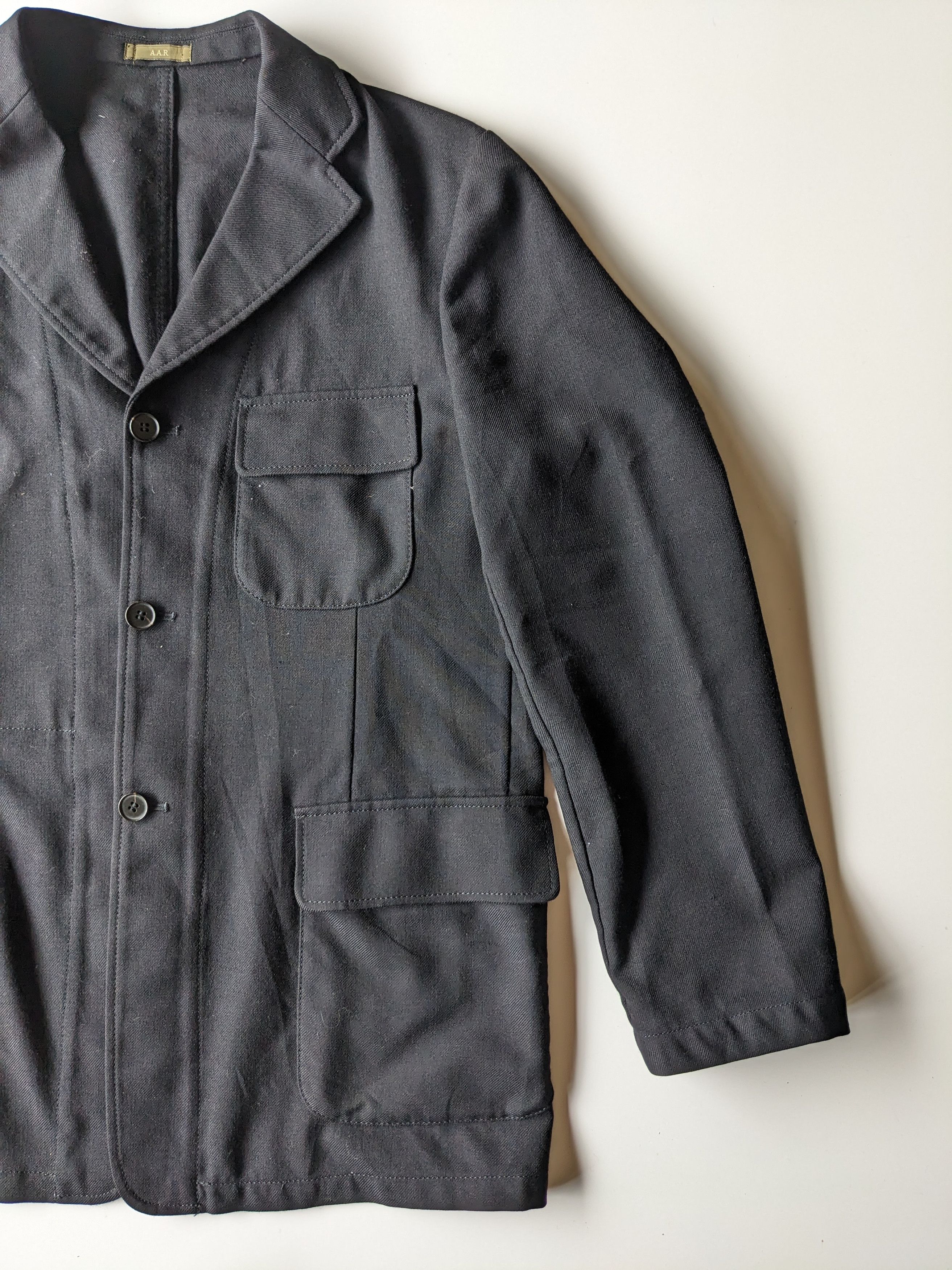 Designer × Vintage × Yohji Yamamoto Vintage Yohji Yamamoto A.A.R Design Studio jacket Size US XL / EU 56 / 4 - 5 Thumbnail