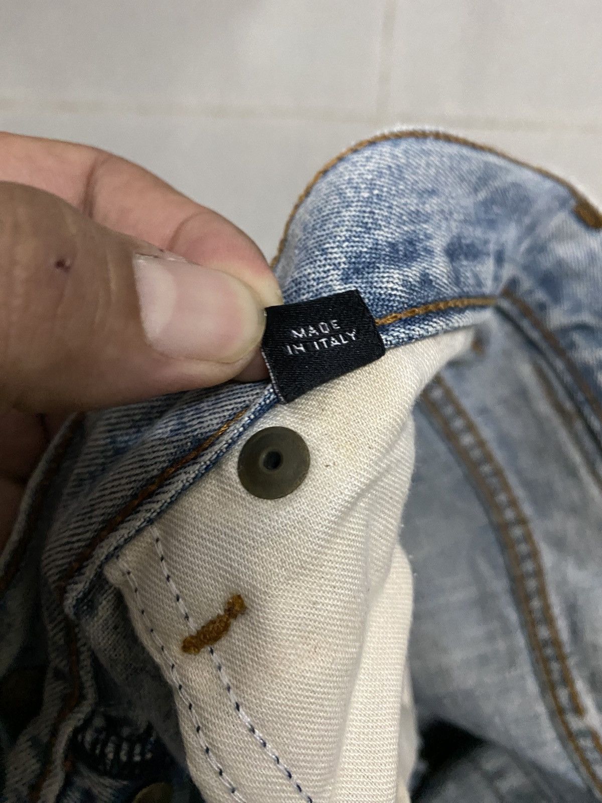 Dolce & Gabbana × Vintage Vintage Dolce&Gabbana Distress Denim Jeans Size US 29 - 10 Thumbnail