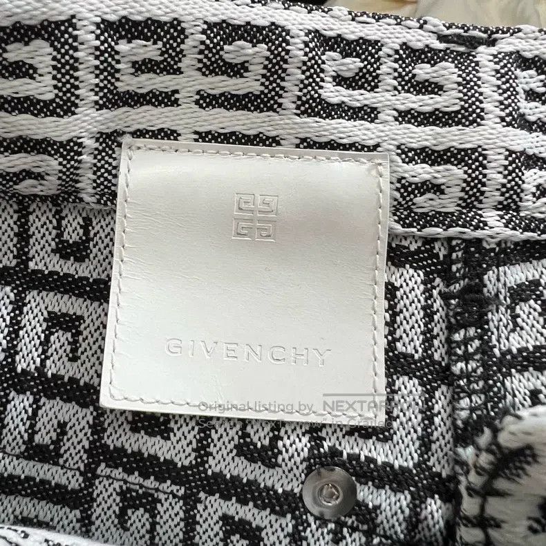 Givenchy Givenchy Four-Panel Full Print Denim Long Pants Size 26 Size US 26 / EU 42 - 3 Thumbnail