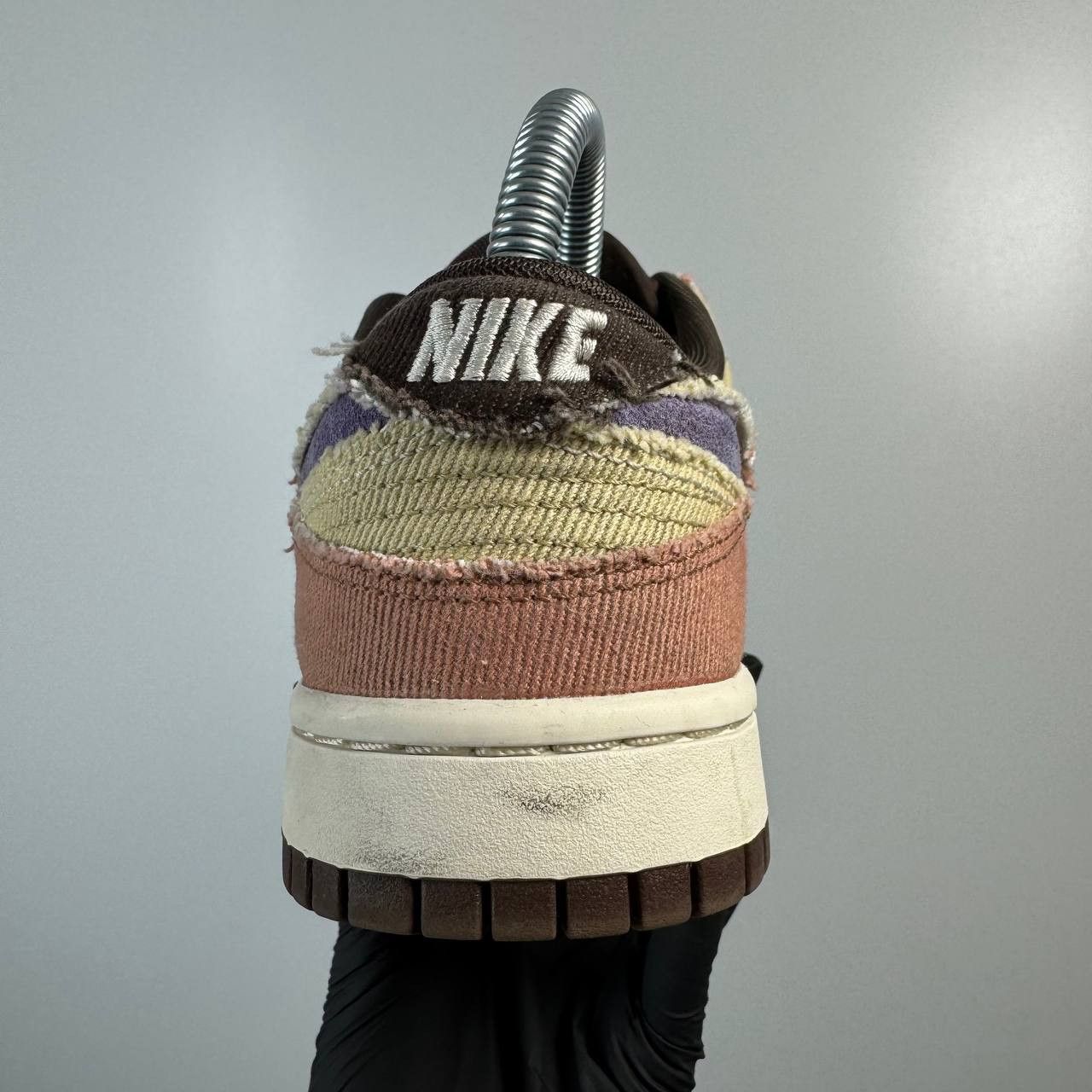 Nike Nike Dunk Low Scrap Beige Purple Distressed Size 38.5 Size US 7 / IT 37 - 9 Thumbnail