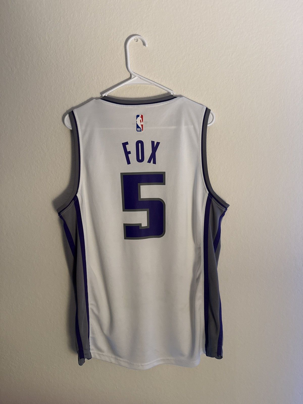 NBA Dearon Fox Sacramento Kings Jersey Size US L / EU 52-54 / 3 - 1 Thumbnail