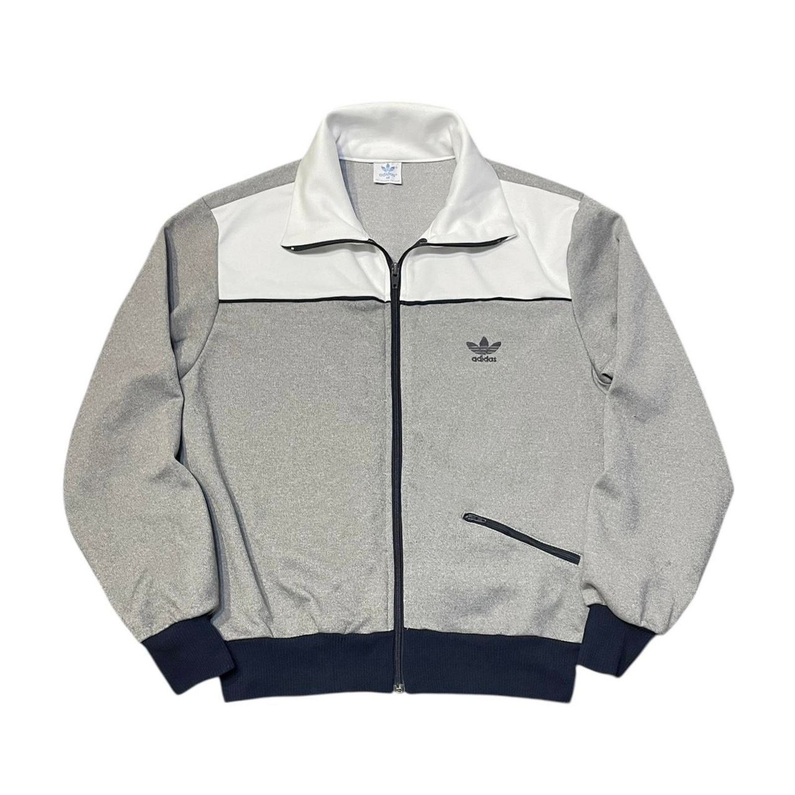 Adidas Vintage 80s Adidas full-zip track jacket Size M Size US M / EU 48-50 / 2 - 1 Thumbnail