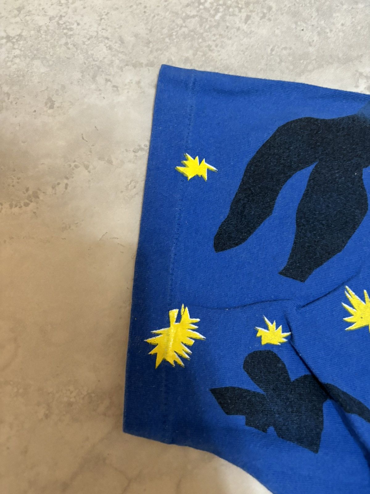 Vintage rare vintage 90s Henri Matisse Icarus Stars all over art tee Size US XL / EU 56 / 4 - 8 Thumbnail