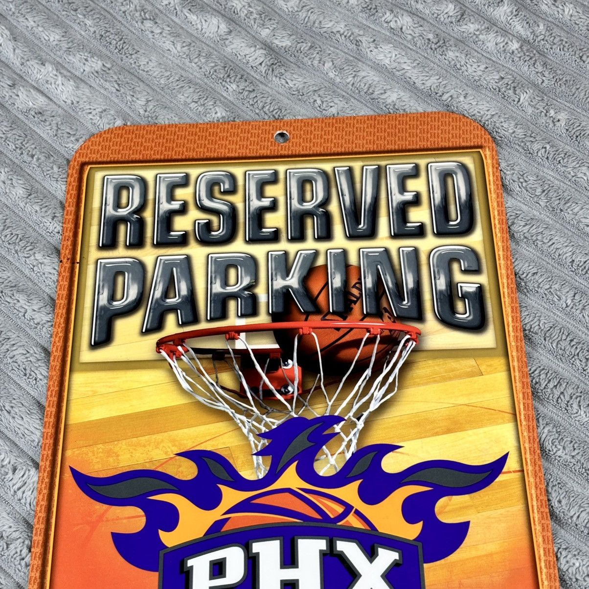 NBA PHOENIX SUNS RESERVED PARKING SIGN 2008 NBA WinCraft Size ONE SIZE - 3 Thumbnail