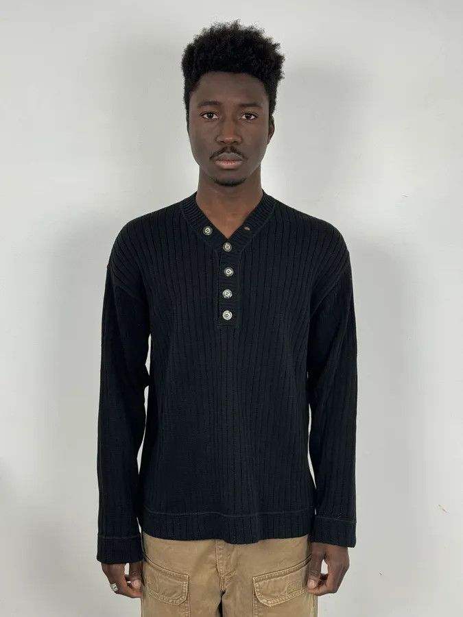 AW1995 Dolce & Gabbana Black Wool Sweater