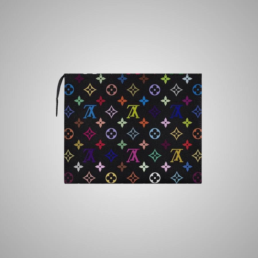 Louis Vuitton LOUIS VUITTON X TAKASHI MURAKAMI TOILETRY POUCH BLACK Size ONE SIZE - 2 Thumbnail