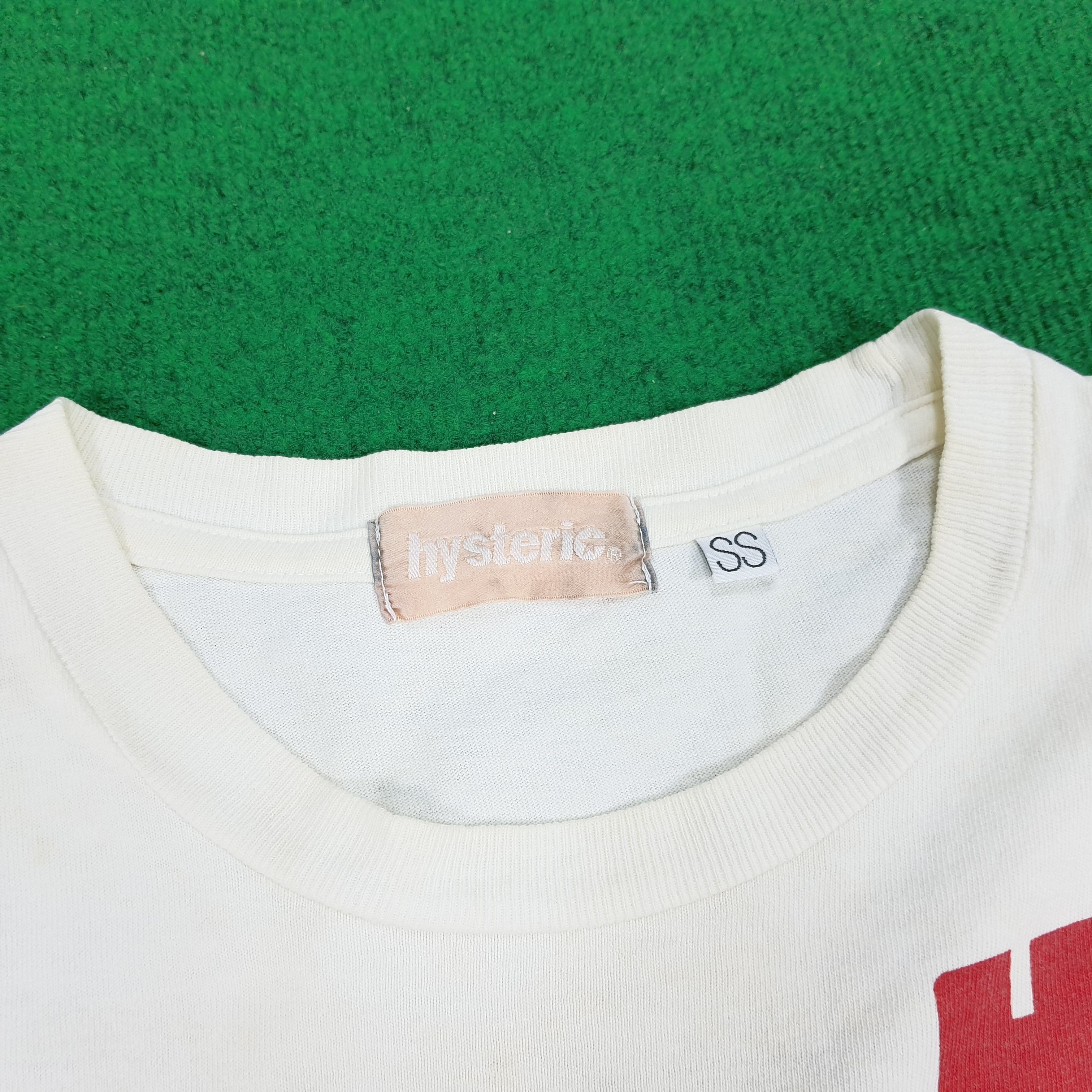 Hysteric Glamour × Japanese Brand × Vintage Vintage Hysteric Glamour Work Wear Japan Brand Tshirt Size US XS / EU 42 / 0 - 5 Thumbnail
