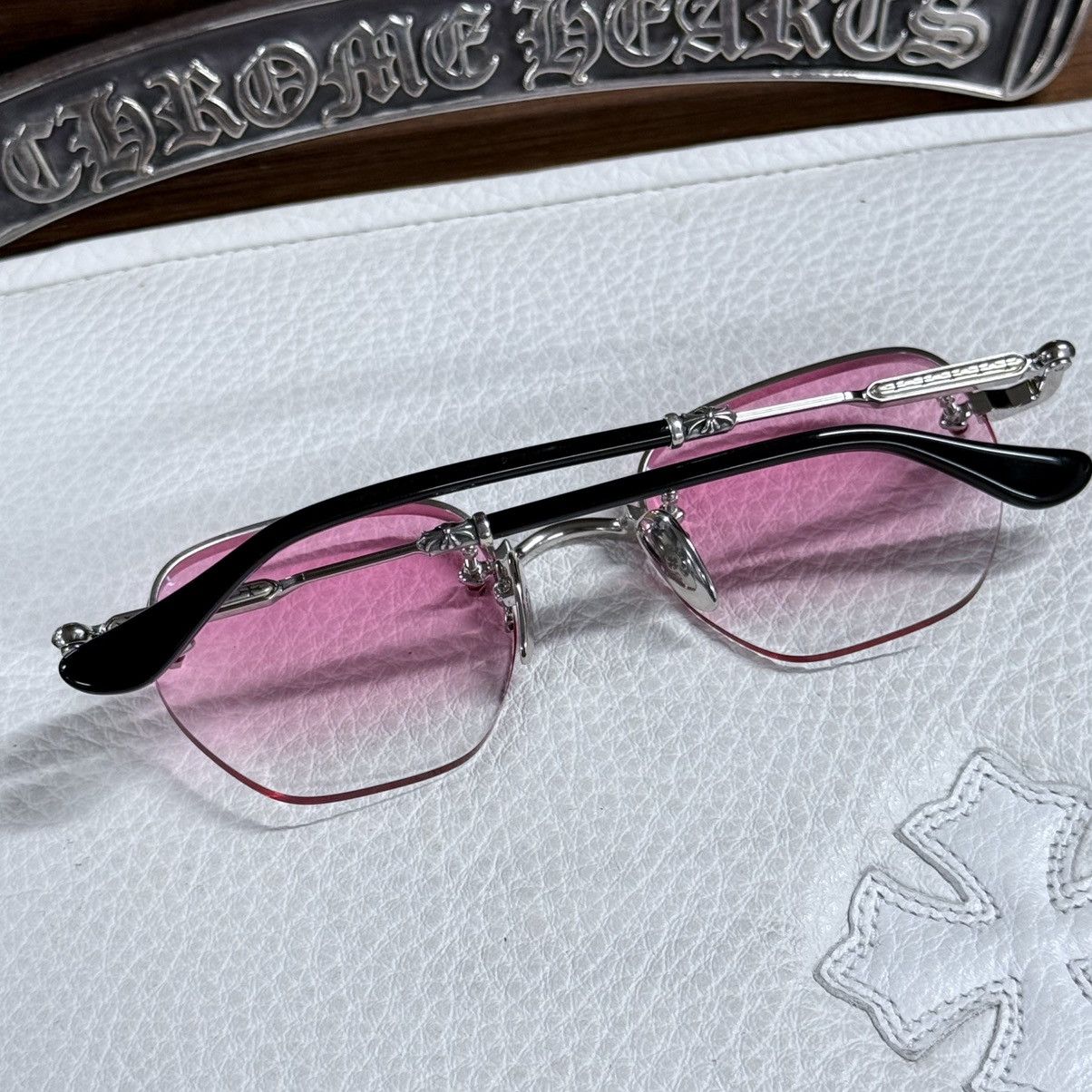 Chrome Hearts Chrome Hearts Frosted 1/1 Glasses Size ONE SIZE - 2 Thumbnail