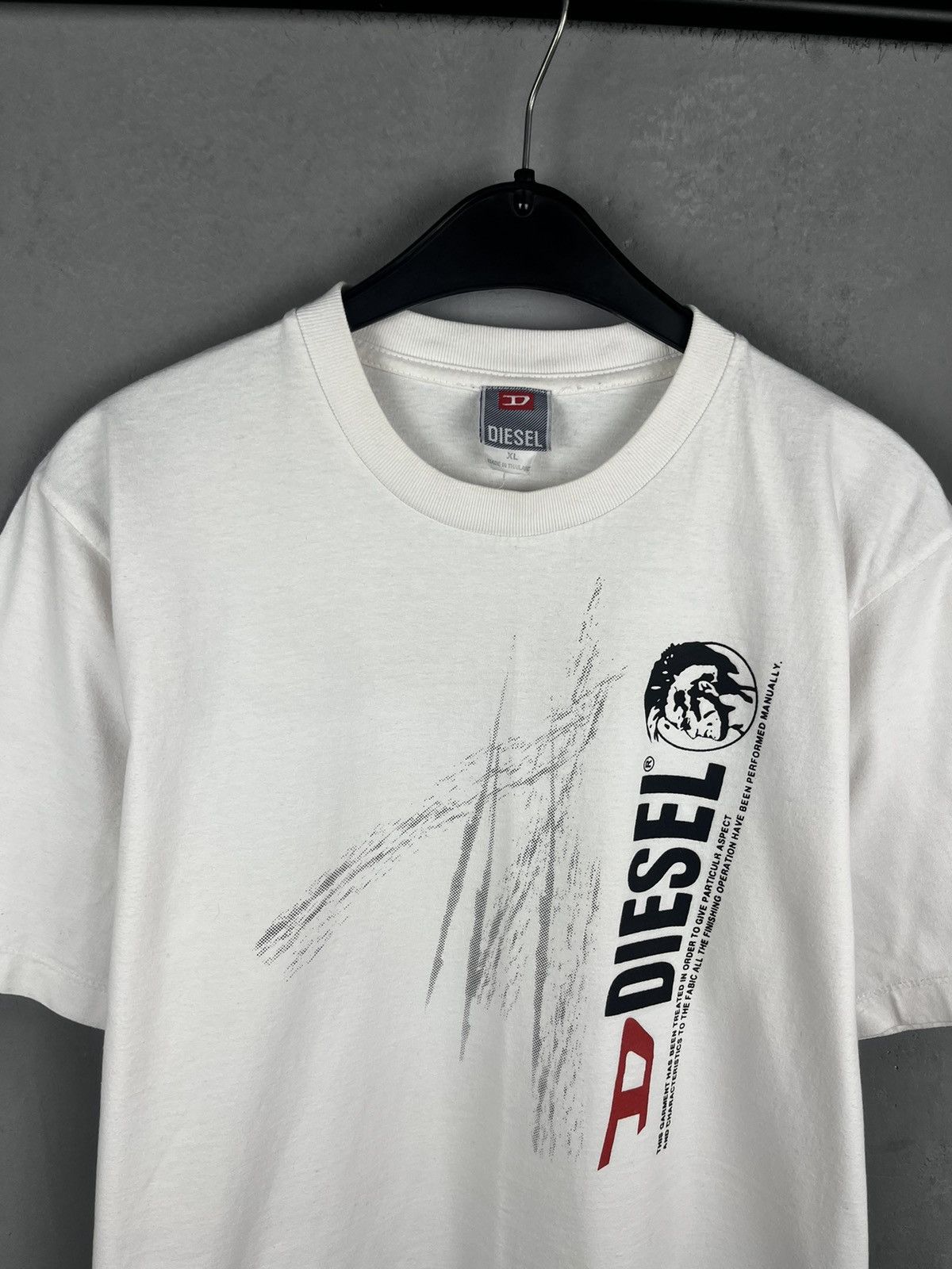 Diesel × Vintage Diesel t shirt big logo vintage Size US XL / EU 56 / 4 - 5 Thumbnail