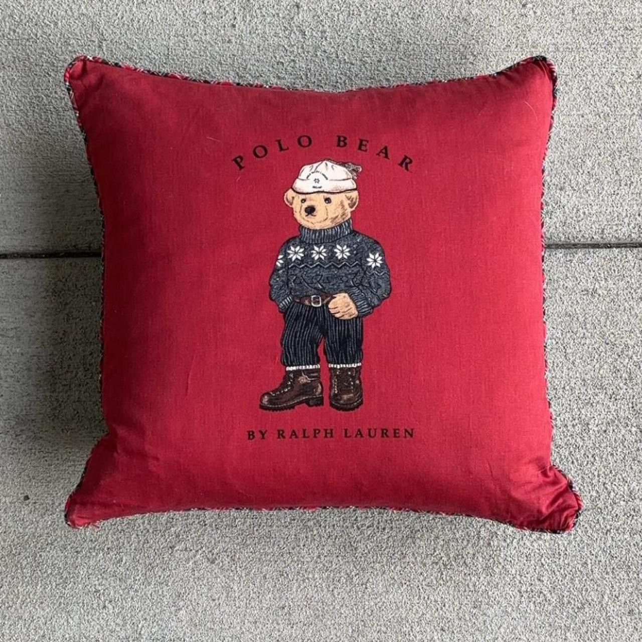 Polo Ralph Lauren × Vintage Vintage Polo Bear Pillow Size ONE SIZE - 1 Thumbnail