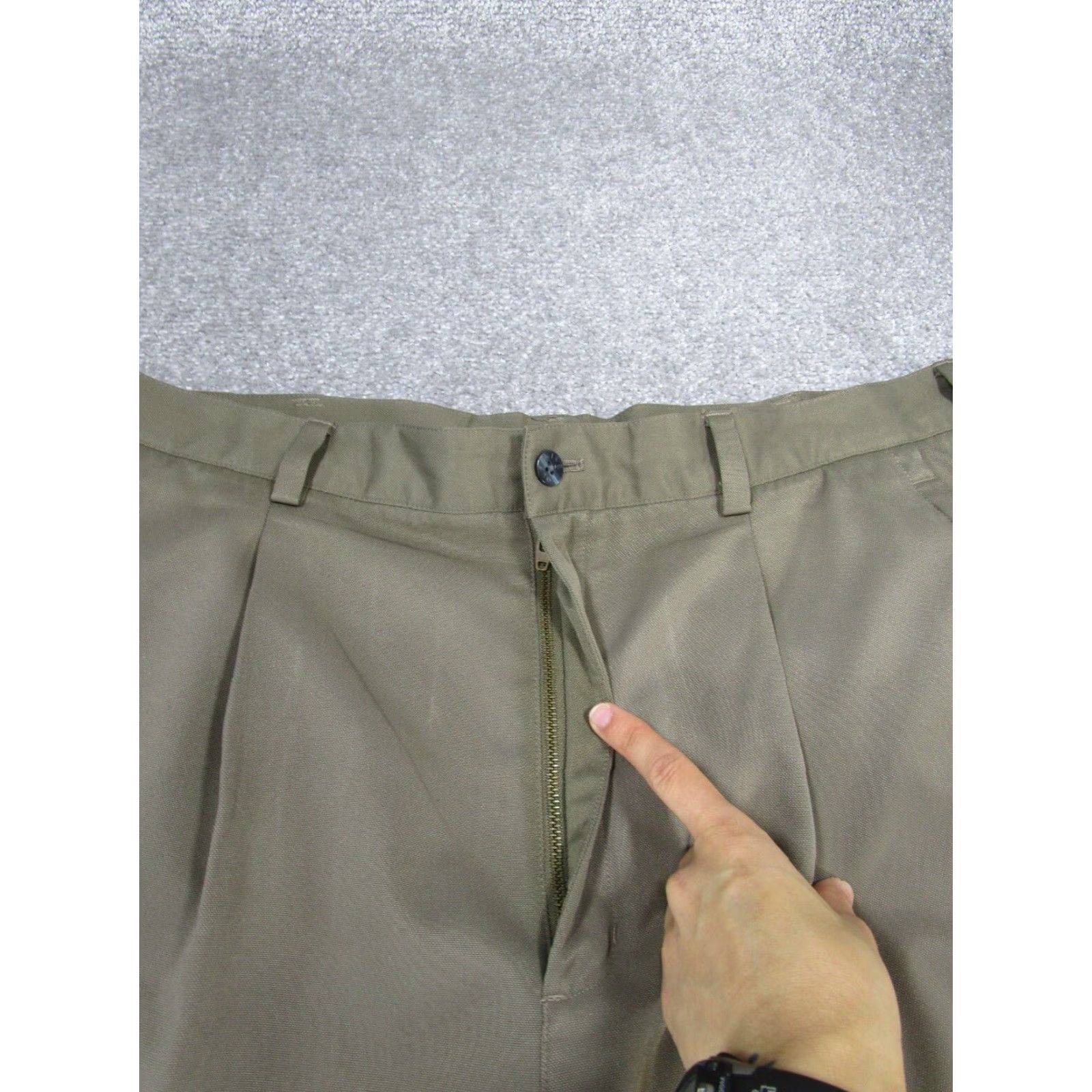 Nike VINTAGE Nike Golf Shorts Mens 38 Fitdry Brown Pleated Front Size US 38 / EU 54 - 4 Thumbnail