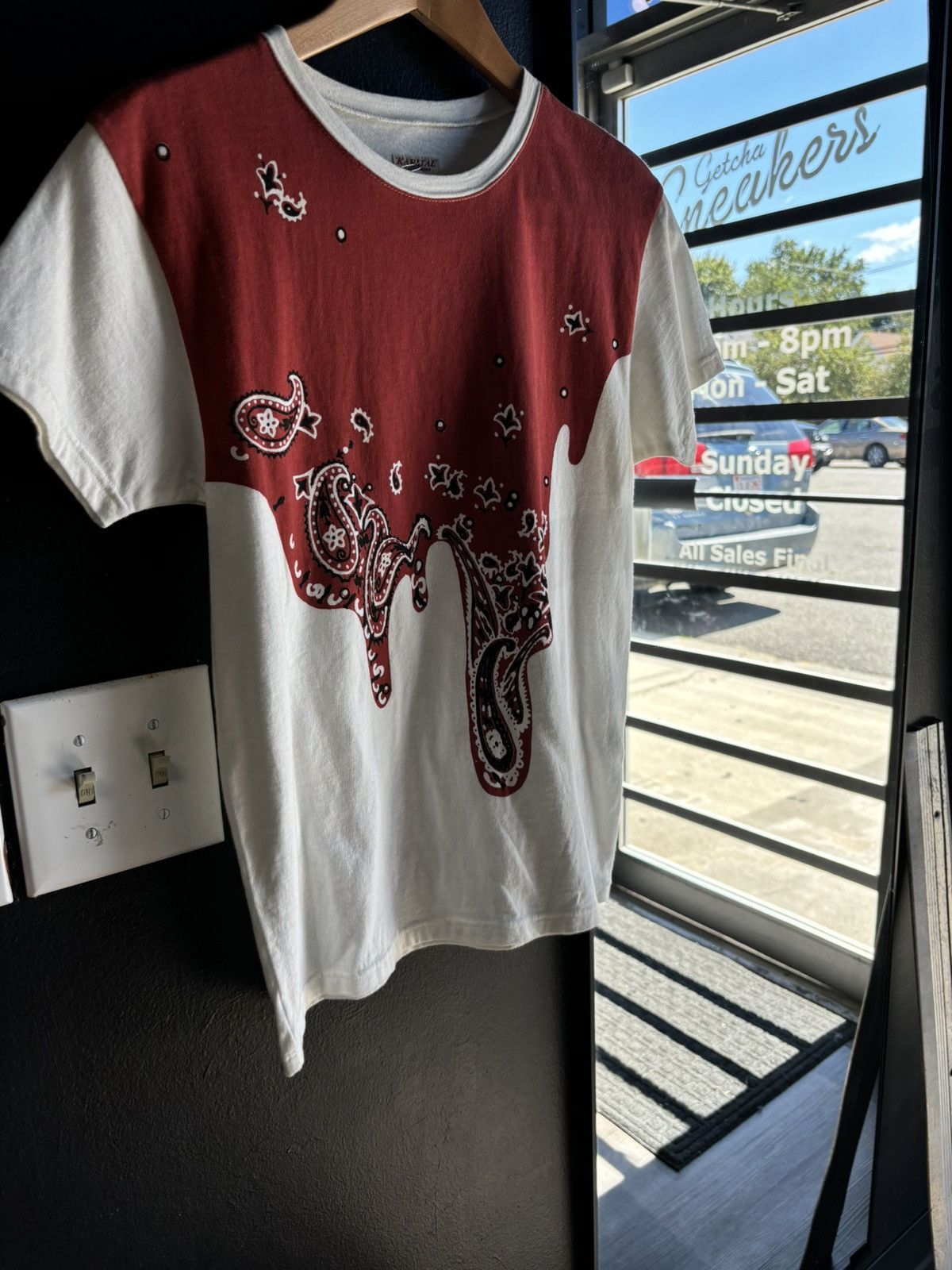 Kapital Kapital paisley bandana blood drip tee Size US S / EU 44-46 / 1 - 1 Thumbnail