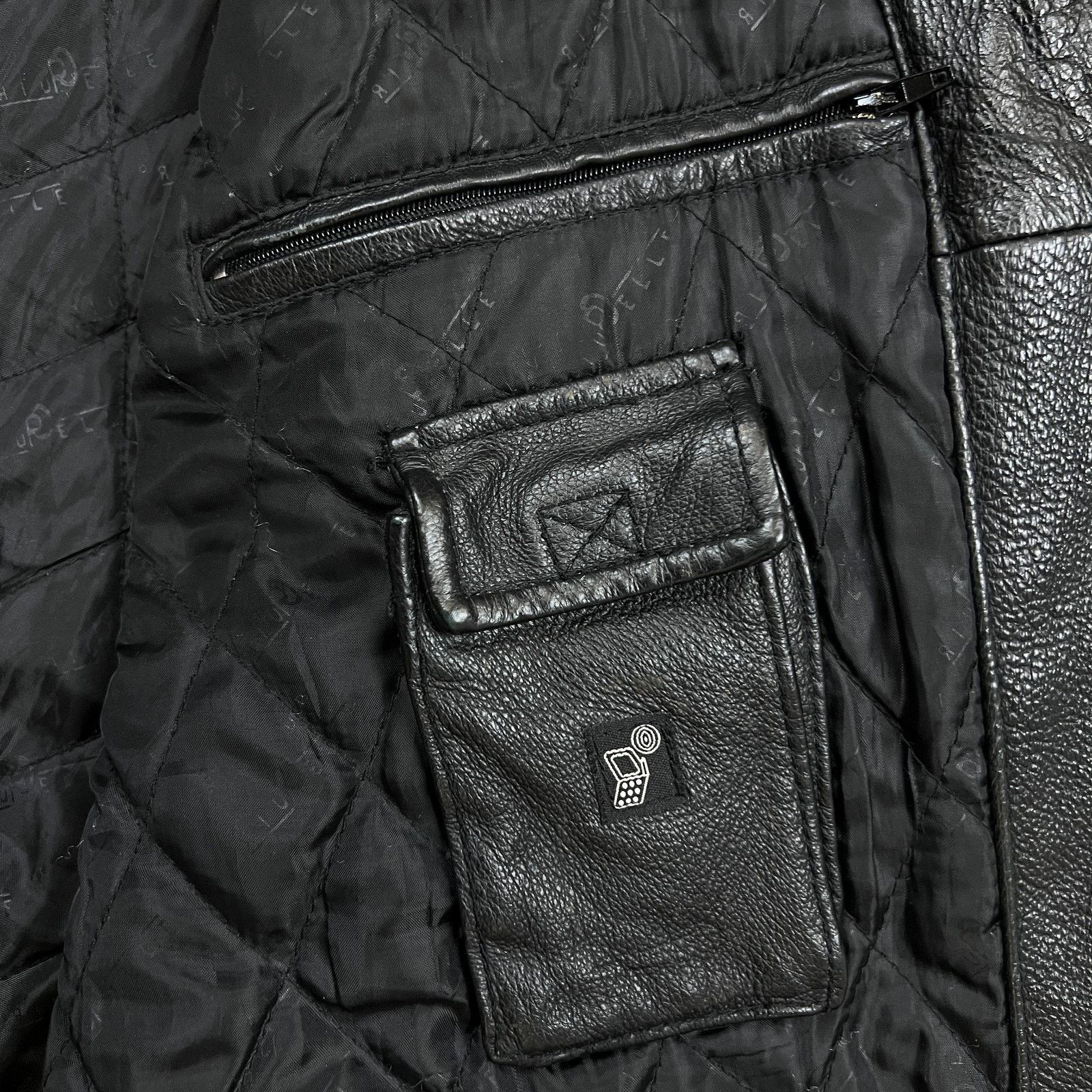 Vintage Vintage Pelle Cuir Leather Jacket 2XL Leather Quilted Lined Size US XXL / EU 58 / 5 - 9 Thumbnail