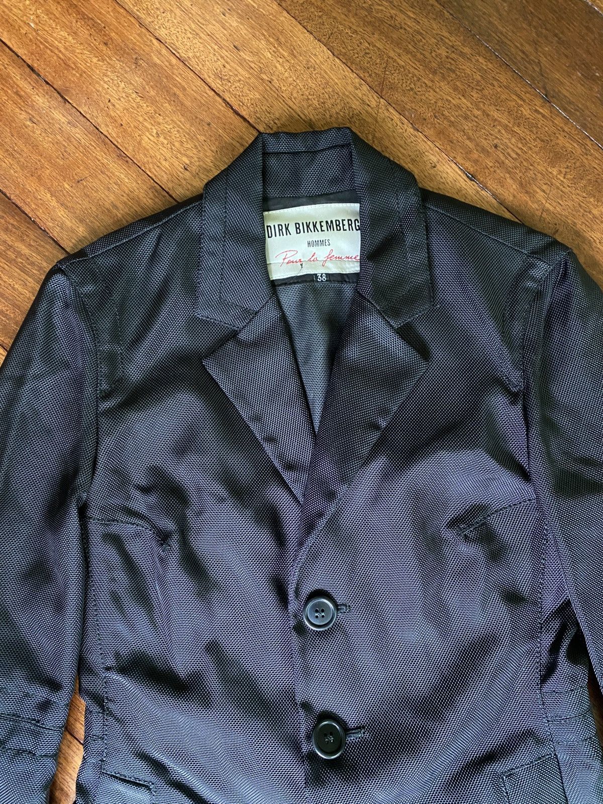 Dirk Bikkembergs S/S 1997- Dirk Bikkembergs- Archive Nylon Resin Suit Size S / US 4 / IT 40 - 9 Thumbnail
