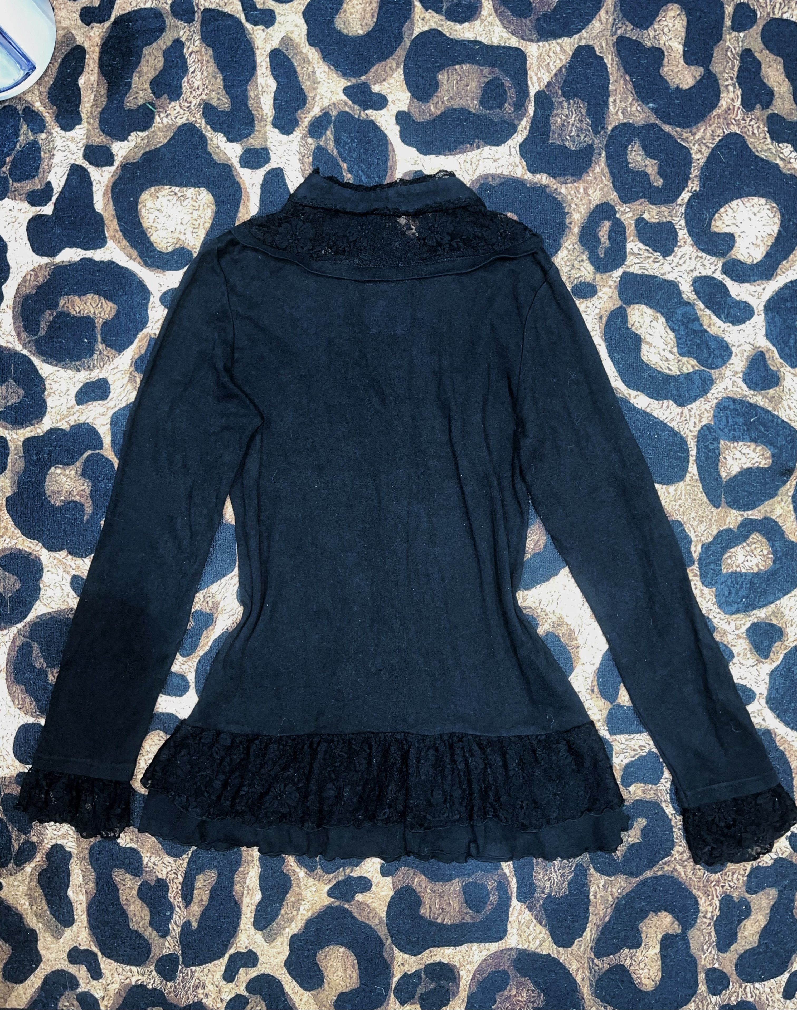 Japanese Brand TRPP GIRL skull and lace punk top☠️ ➕ Size M / US 6-8 / IT 42-44 - 6 Thumbnail