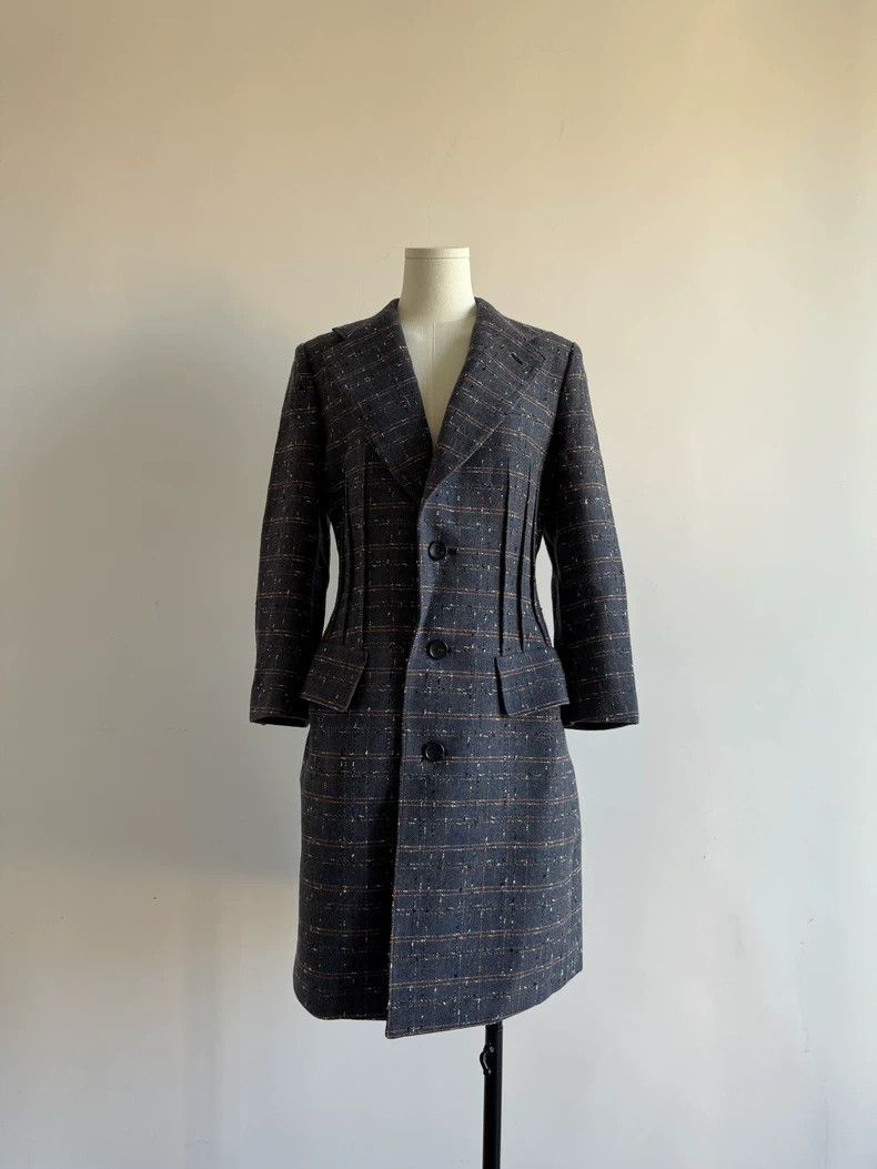 Comme des Garcons Comme des Garcons Wool tweed coat Size M / US 6-8 / IT 42-44 - 7 Thumbnail